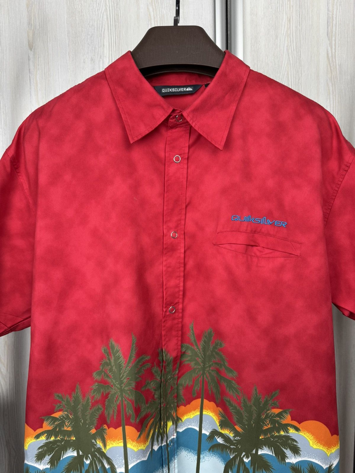 Quiksilver Quiksilver Vintage Hawaiian Shirt Short Sleeve Men’s Size XL Size US XL / EU 56 / 4 - 3 Thumbnail