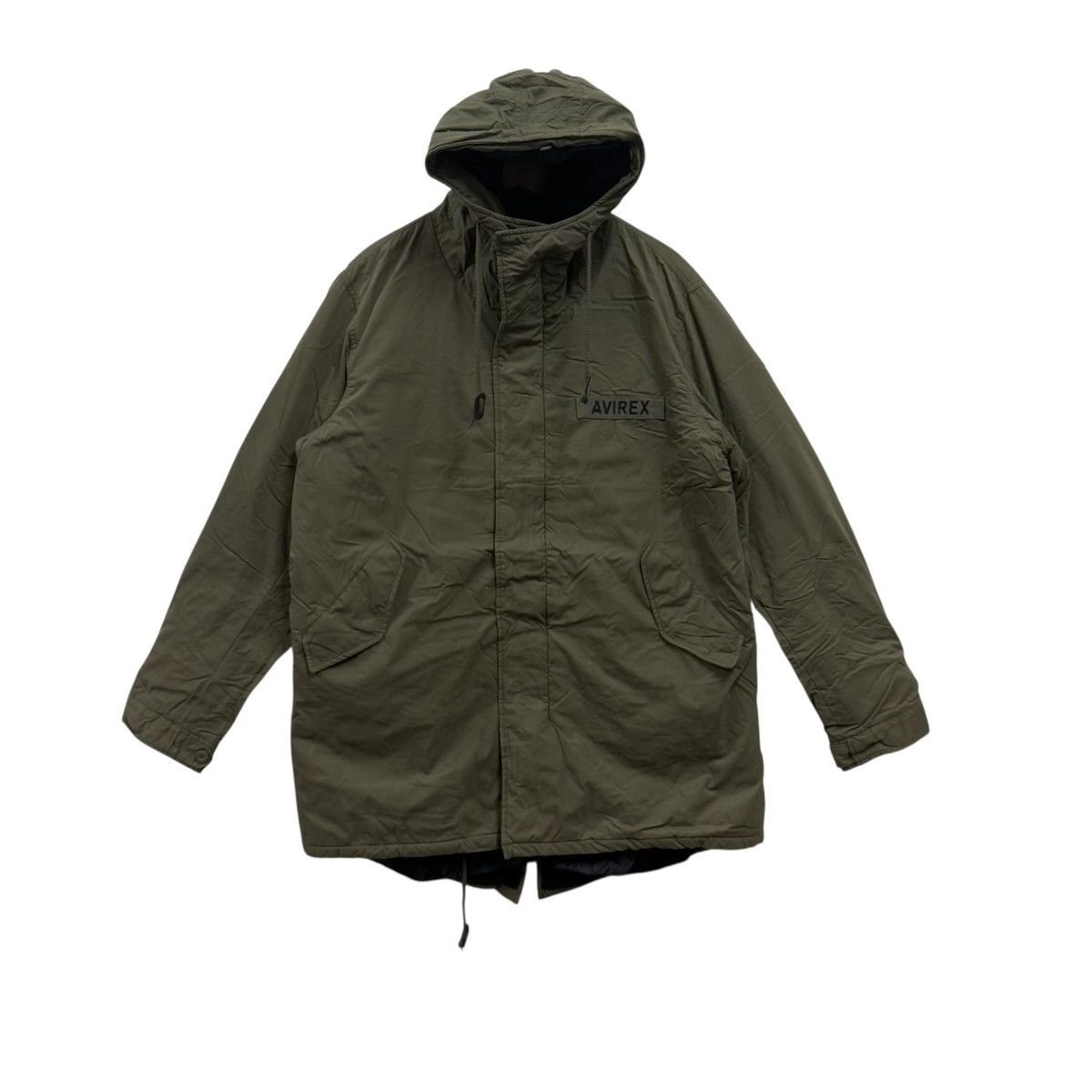 Avirex Vintage Avirex Parka Hoodie Jacket Size US L / EU 52-54 / 3 - 1 Thumbnail