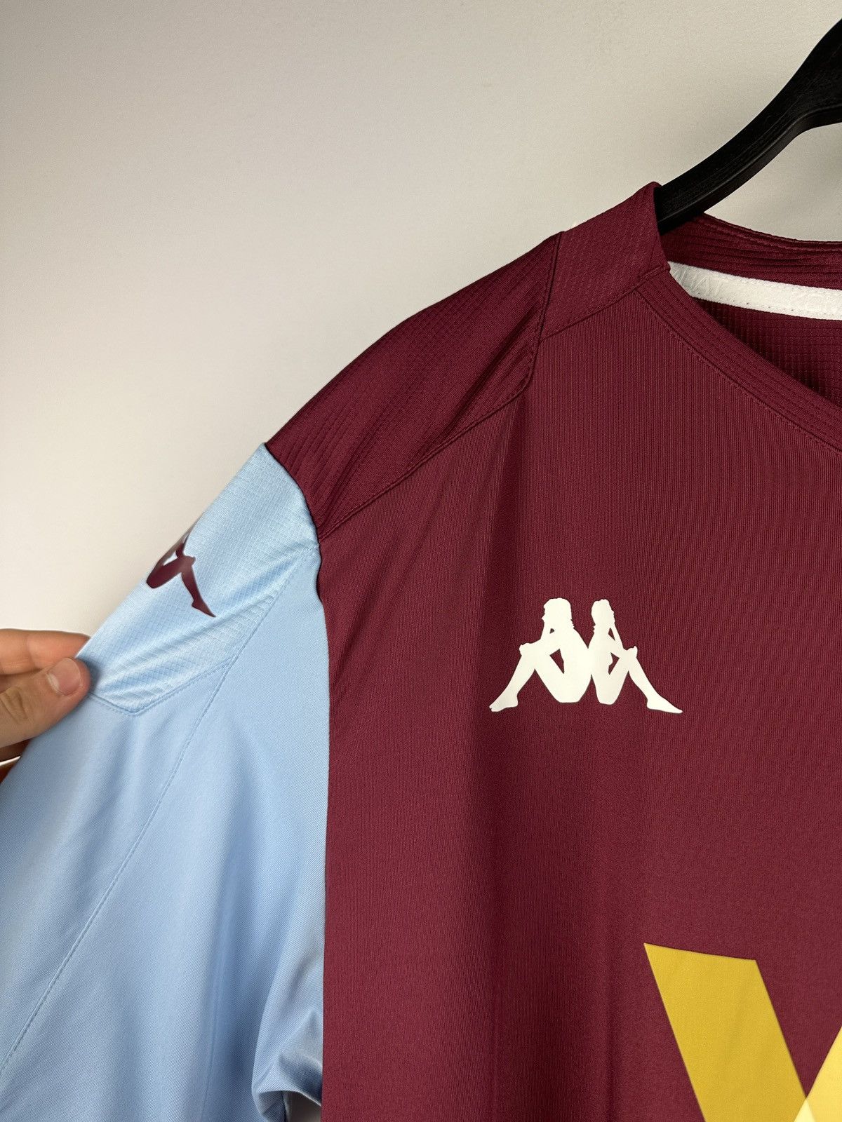 Kappa NEW🏷️ Aston Villa Kappa Soccer Jersey Size US XXL / EU 58 / 5 - 9 Thumbnail