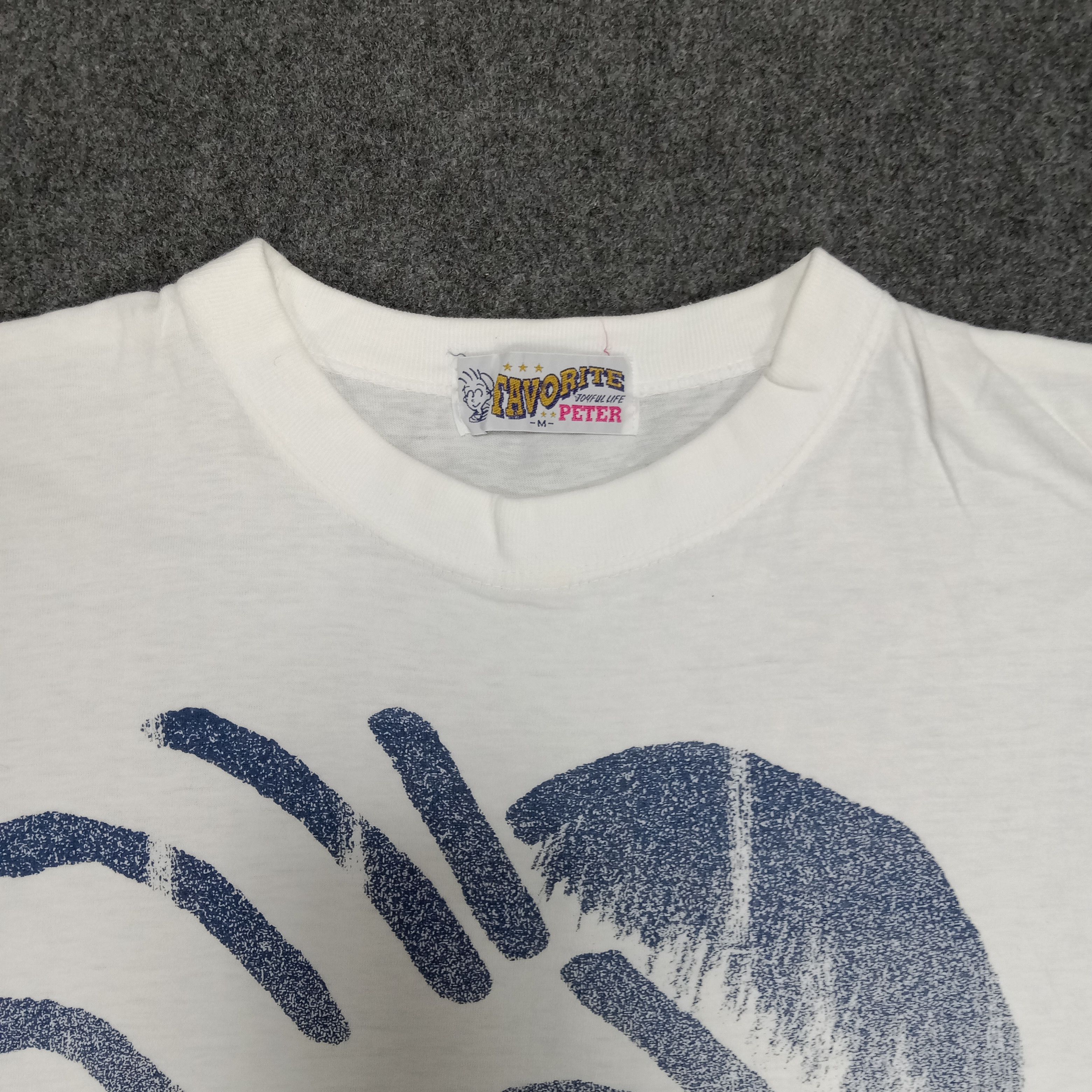 Vintage Favorite Journal Life Peter Graphic Art 90's Tshirt Size US L / EU 52-54 / 3 - 3 Thumbnail