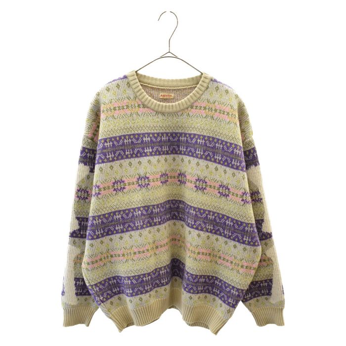 Kapital kapital bone knit sweater Grailed