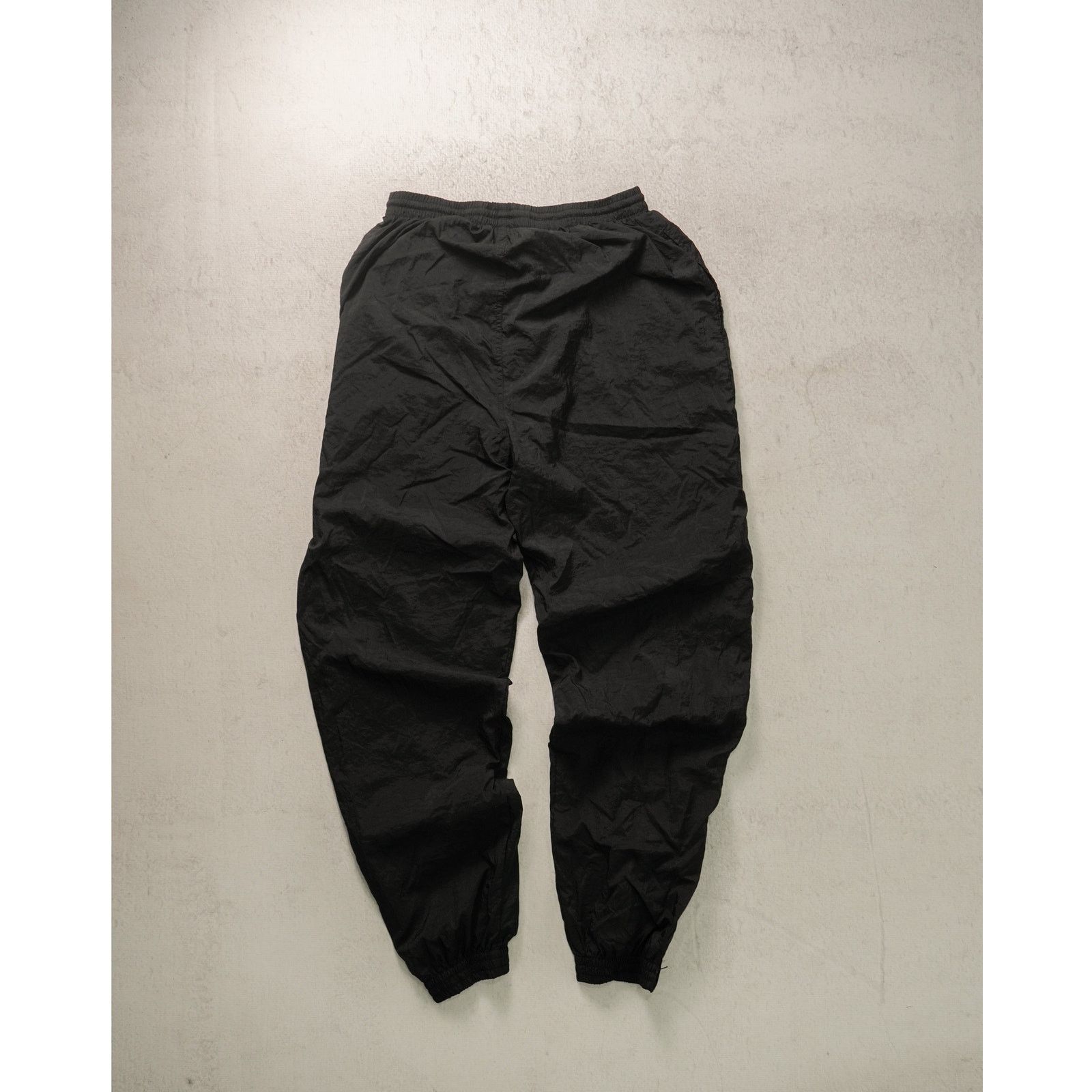 Adidas Vintage 90s Adidas Black Cuffed Track Pants - Men's Large Size US 28 / EU 44 - 2 Thumbnail