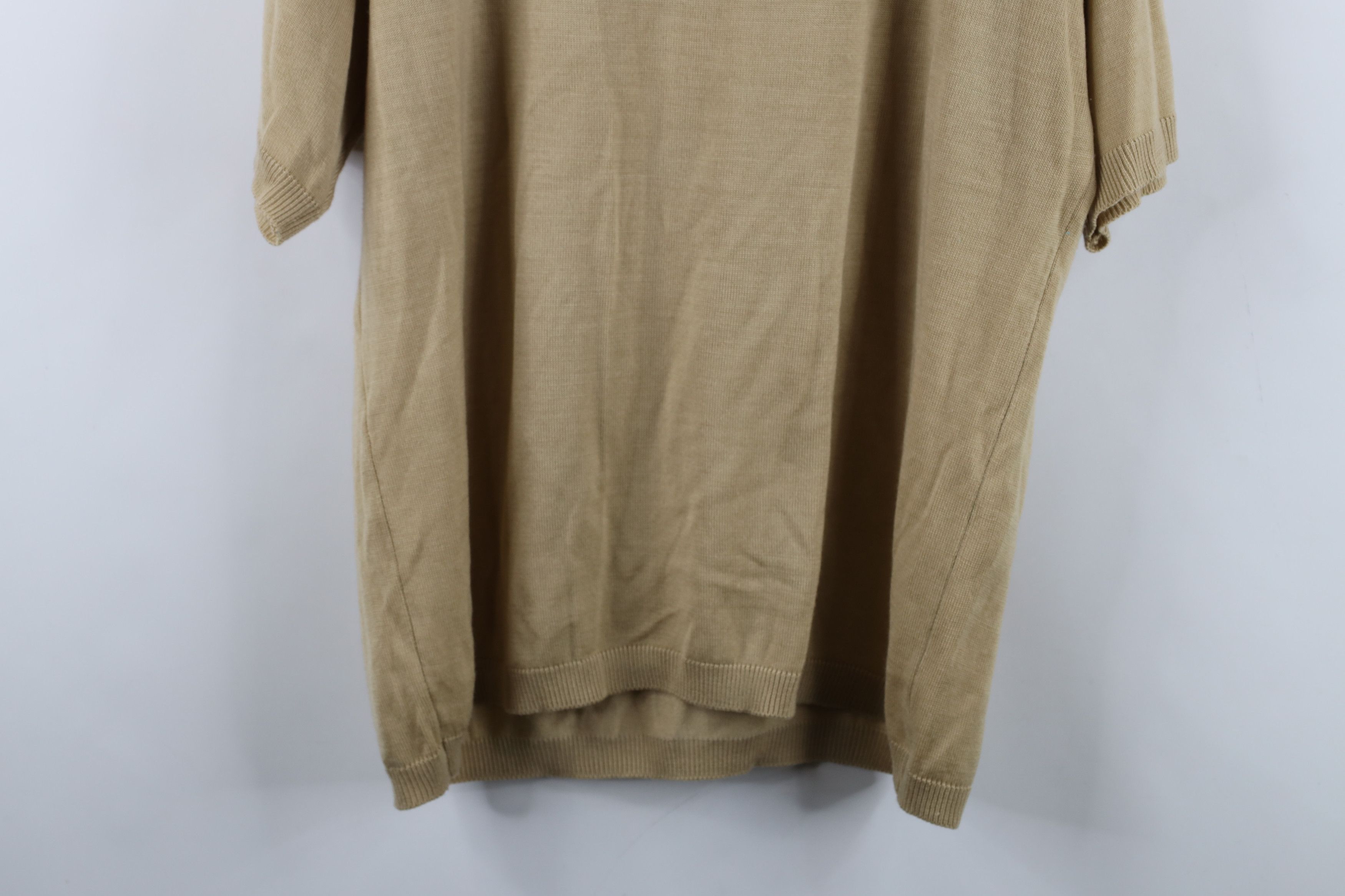 Vintage Vintage 90s Streetwear Knit Short Sleeve Collared Polo Shirt Size US L / EU 52-54 / 3 - 12 Thumbnail