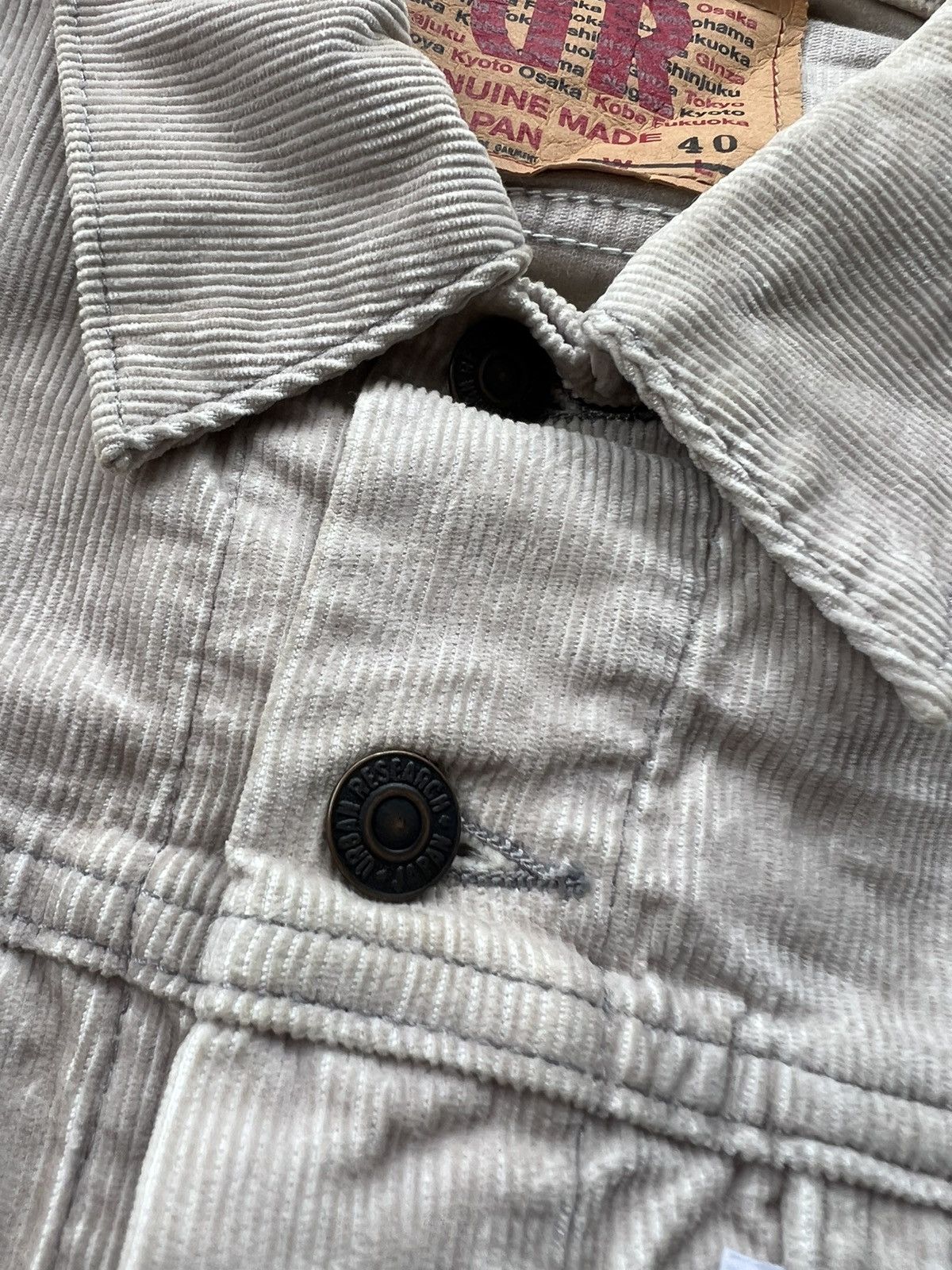 Japanese Brand (S) Urban Research Japanese Brand Corduroi Trucker Jacket Size US S / EU 44-46 / 1 - 8 Thumbnail