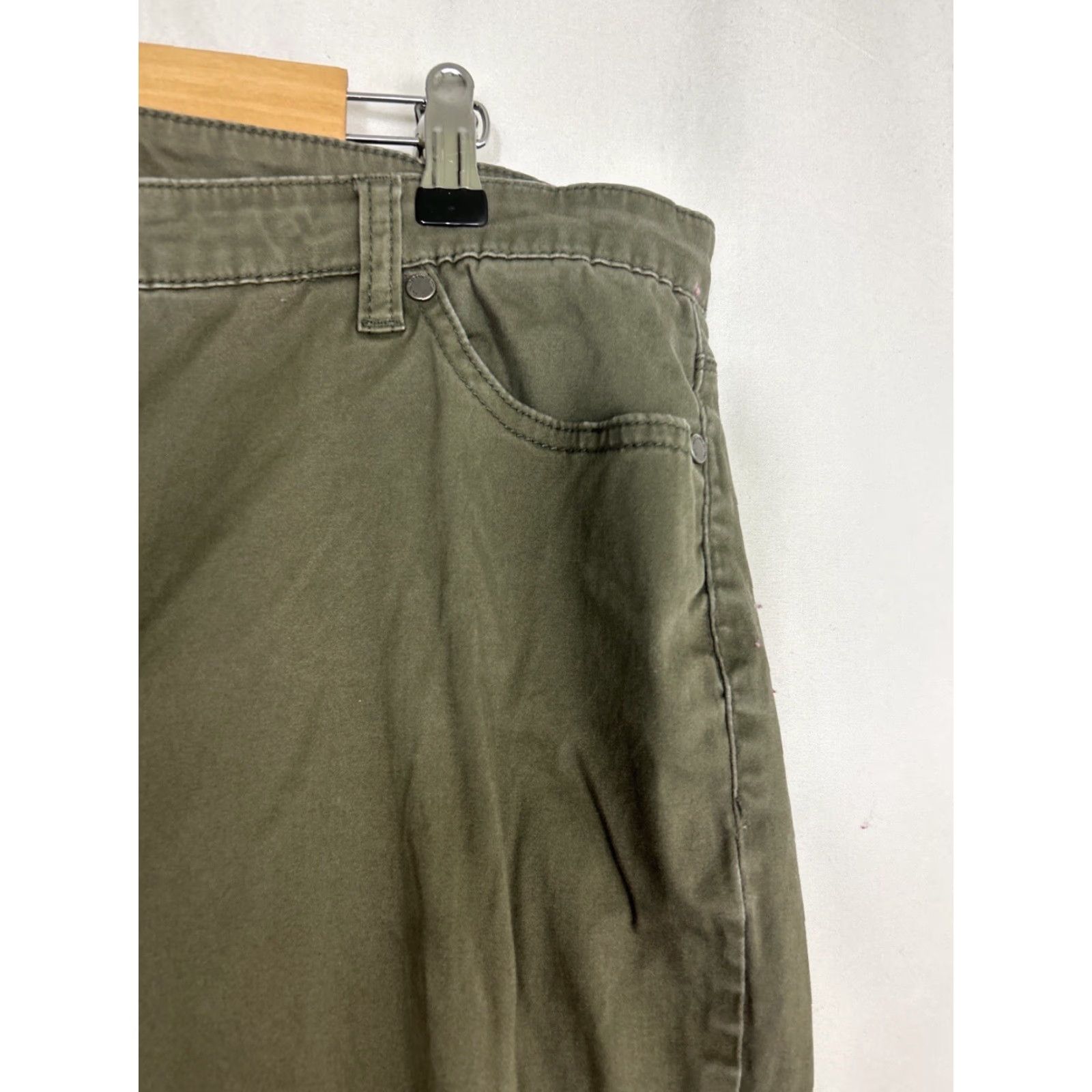 Buffalo David Bitton Buffalo David Bitton Daily Mid Skinny Ankle Stretch Green 36x26 Pants Size 25" / US 0 / IT 36 - 5 Thumbnail