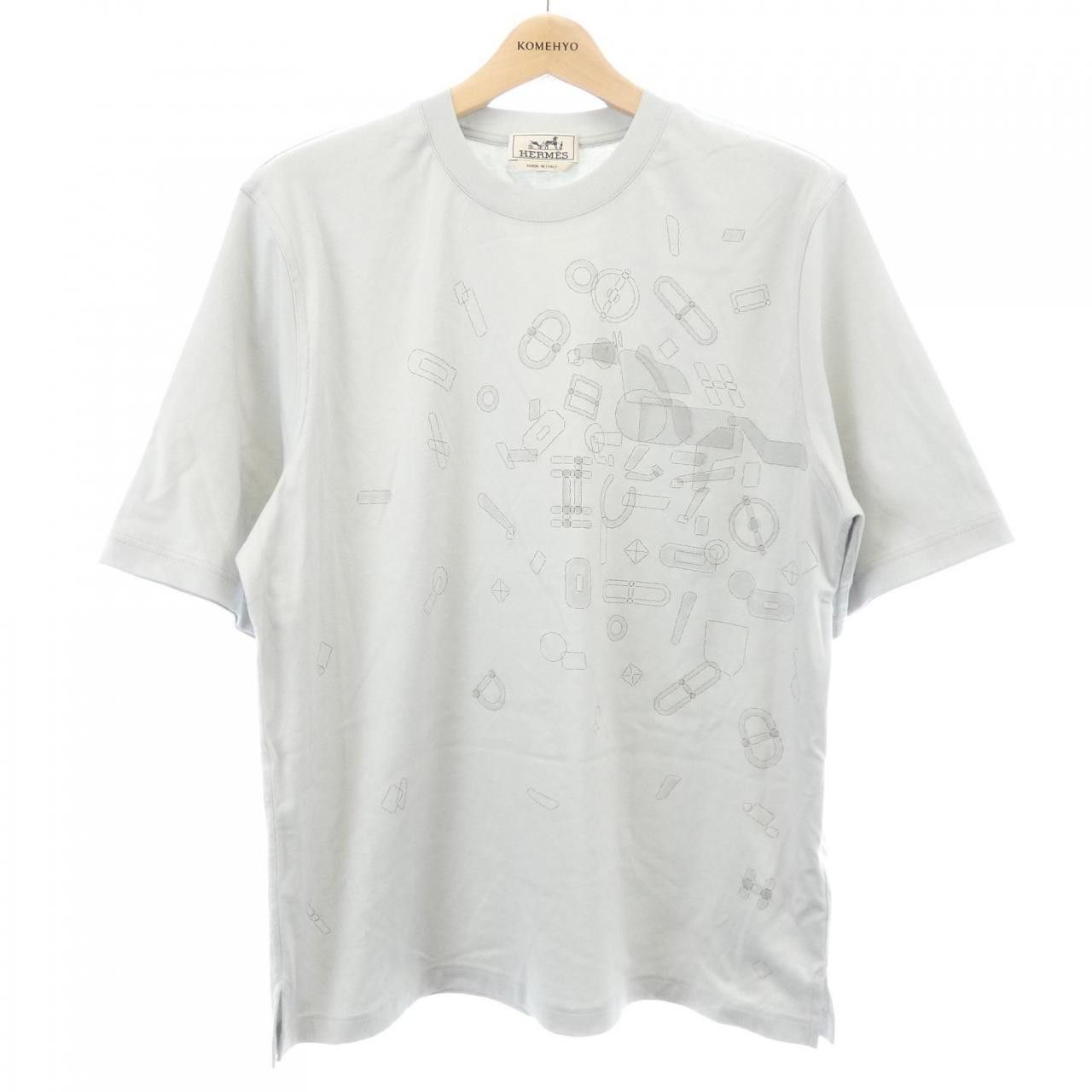 Hermes Hermes Hermes Cotton T Shirt Textile T-Shirts DUTY FREE for USA Size ONE SIZE - 1 Thumbnail