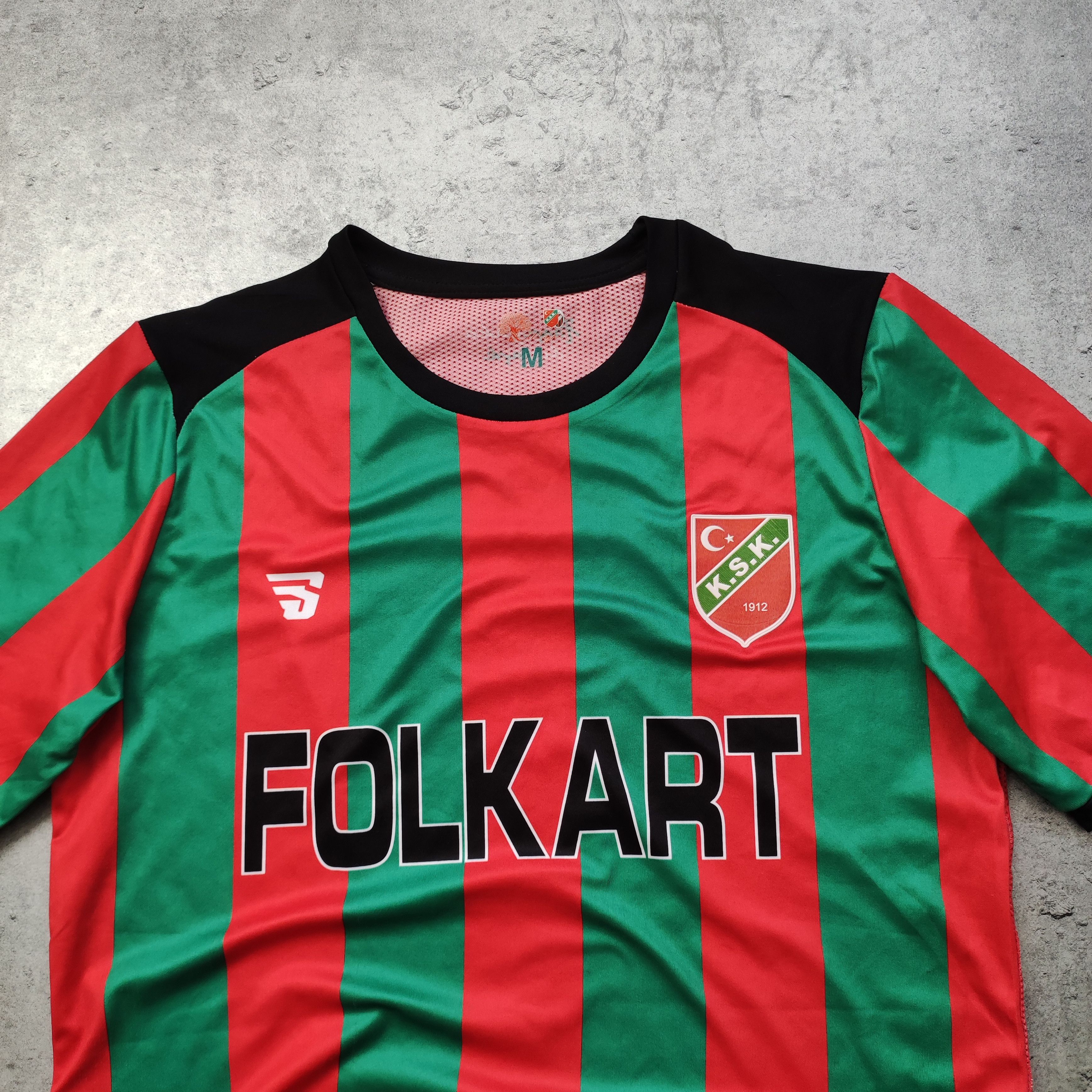 Vintage RARE Karsiyaka SK Turkey Football 2021 Home Jersey Size US M / EU 48-50 / 2 - 4 Thumbnail