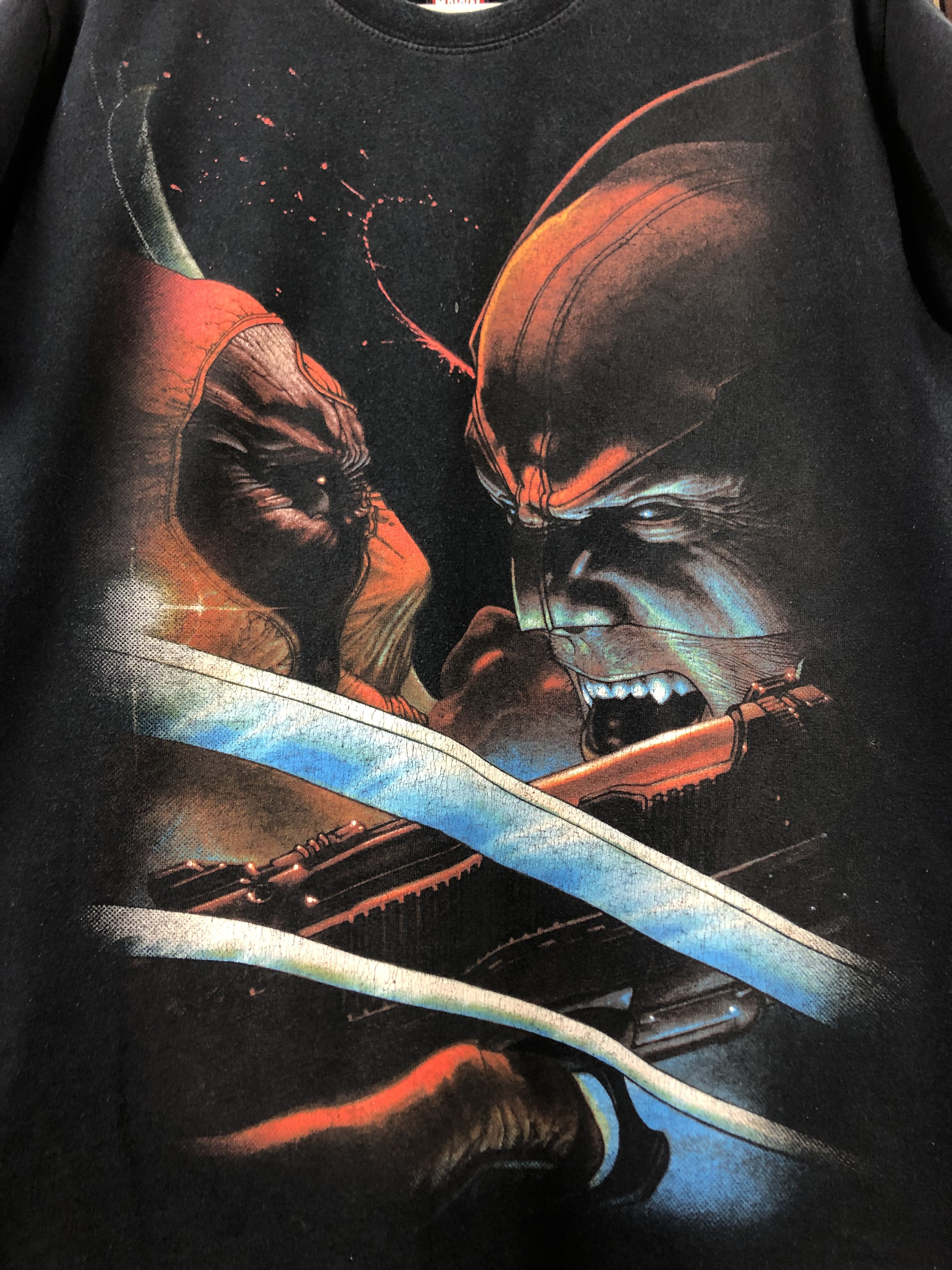 Marvel Comics × Vintage Vintage Deadpool Vs Wolverine Shirt Mad Engine Marvel Comics Size US M / EU 48-50 / 2 - 5 Thumbnail