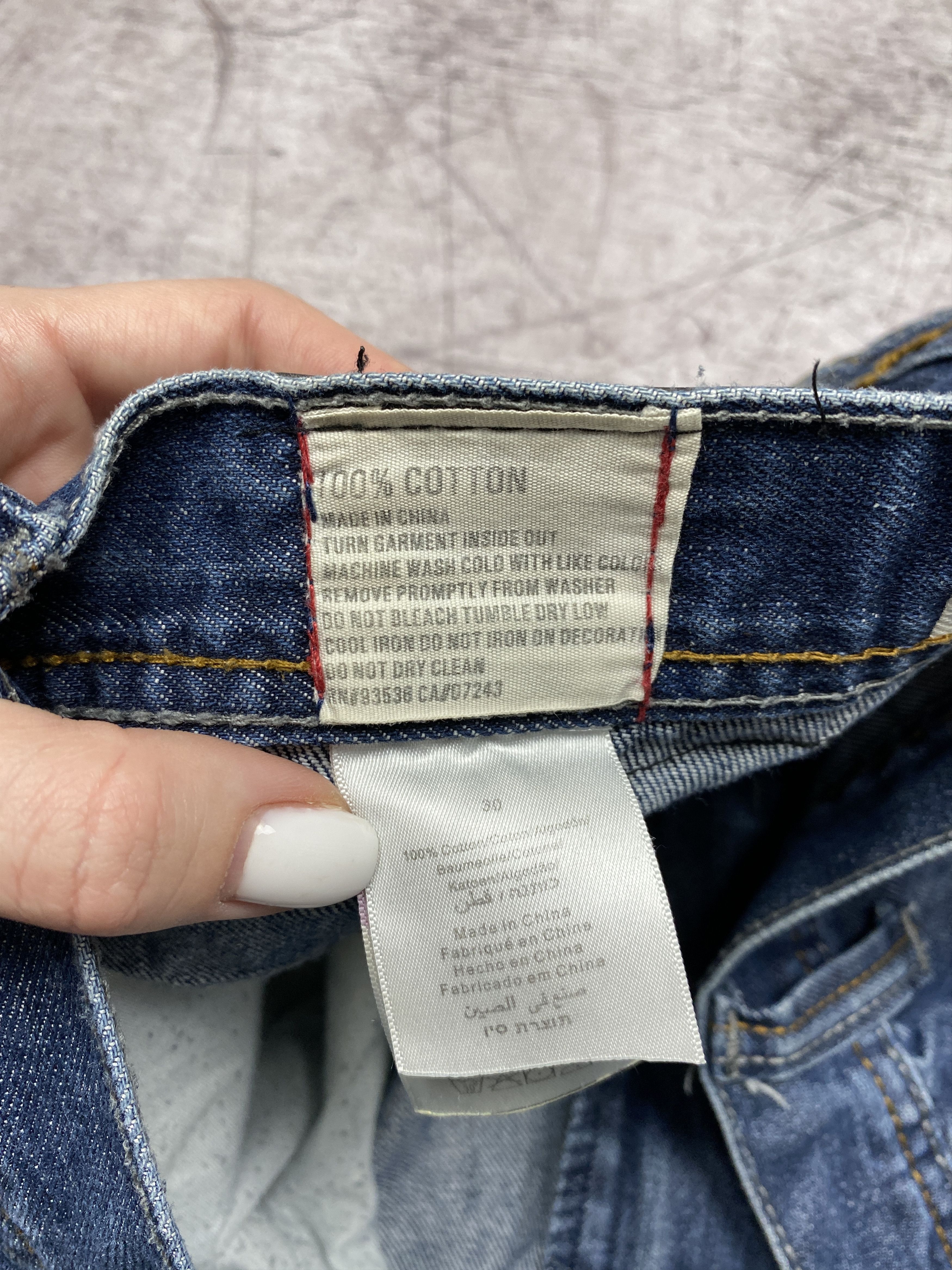 Ecko Unltd. × Vintage Ecko Unltd. Vintage Mens Denim Rap Pants Hip Hop Jeans Size US 30 / EU 46 - 8 Thumbnail