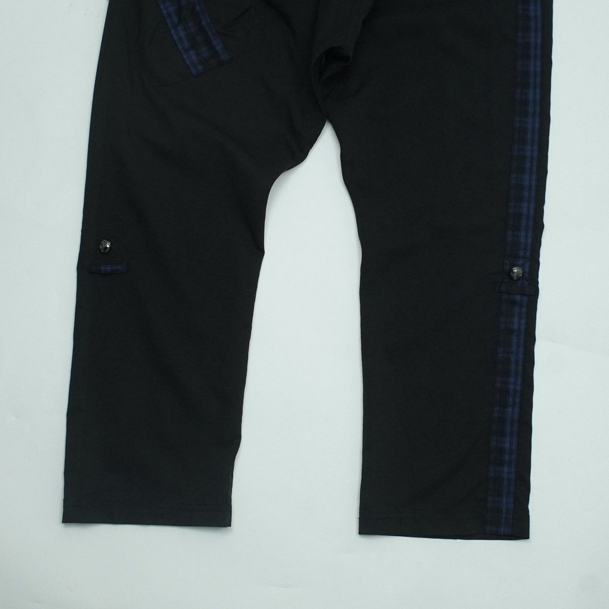 Beauty Beast *NoTariff Algonquins Asymmetric Drop Crotch Plaid Pants Size US 31 - 3 Thumbnail