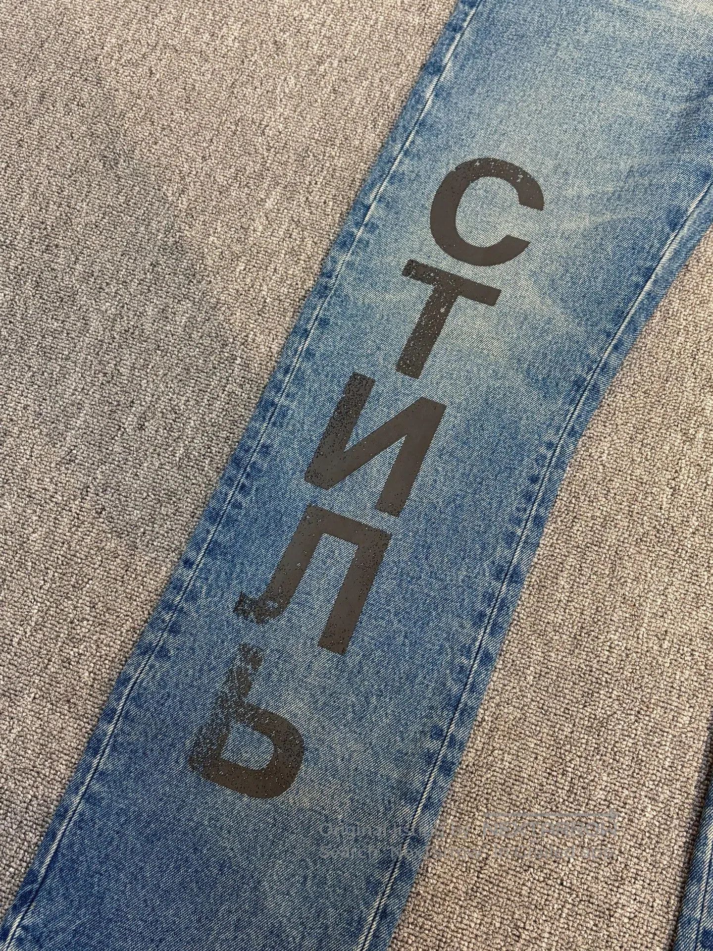 Heron Preston HERON PRESTON Men's Denim Pants. Size US 30 / EU 46 - 2 Thumbnail