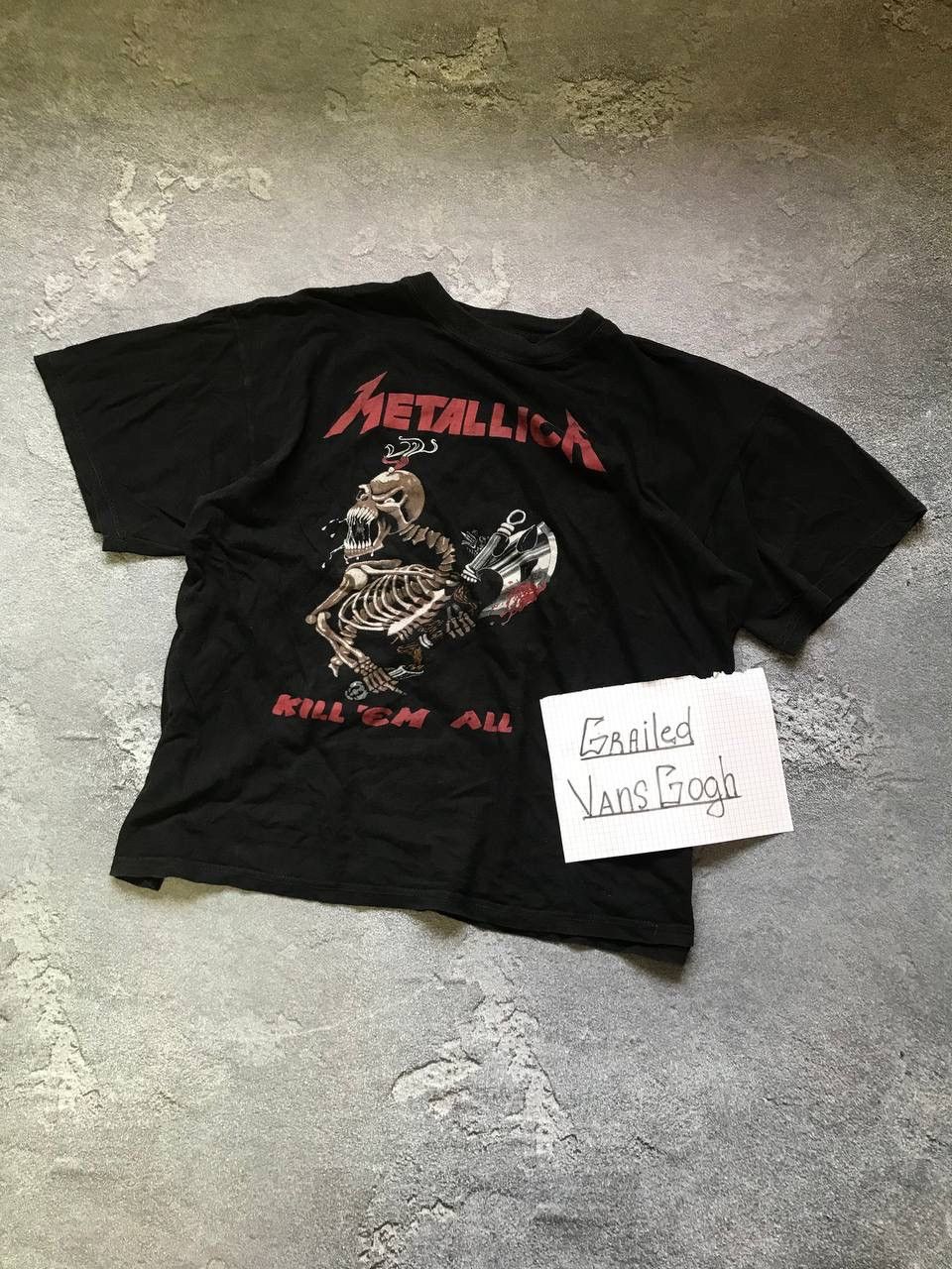 Band Tees × Metallica × Vintage Vintage Metallica Kill Em All Tee Shirt Size L Size US L / EU 52-54 / 3 - 1 Thumbnail