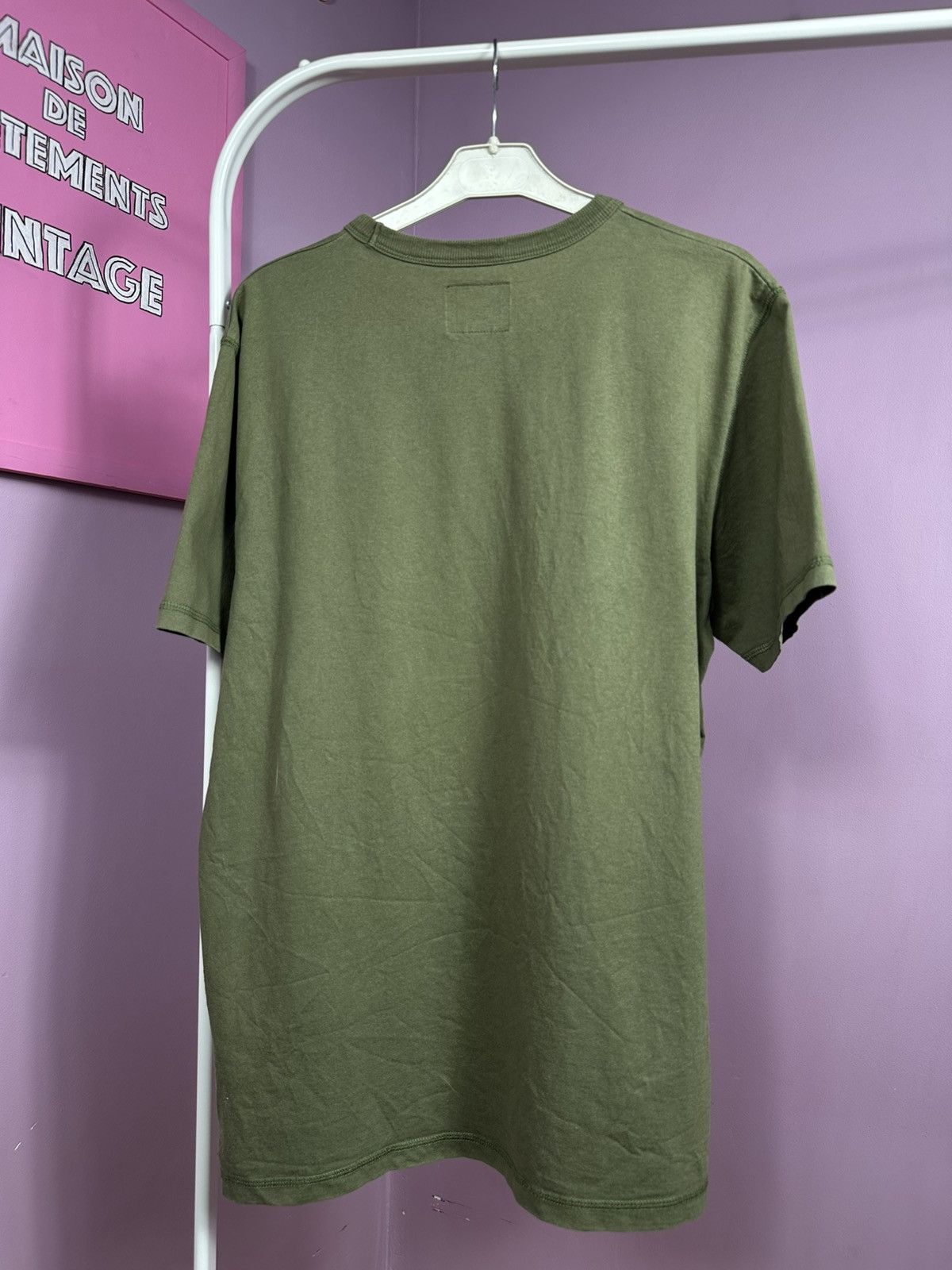 Carhartt Wip Carhartt WIP S/S White Flag T-Shirt Khaki Cotton Size M Size US M / EU 48-50 / 2 - 15 Thumbnail