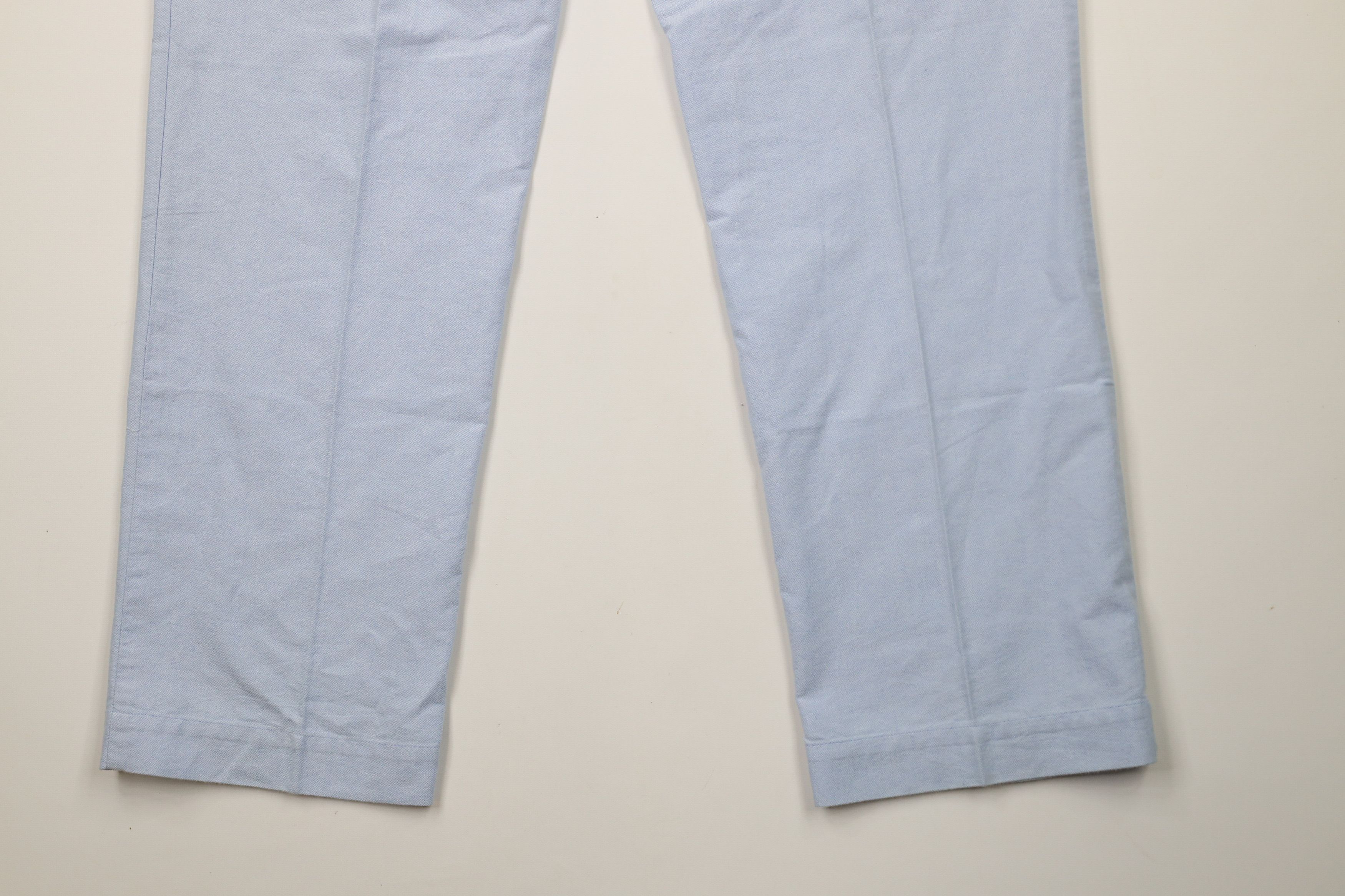 Ralph Lauren × Vintage Vintage 90s Ralph Lauren Oxford Chino Pants Blue Cotton Size US 36 / EU 52 - 12 Thumbnail