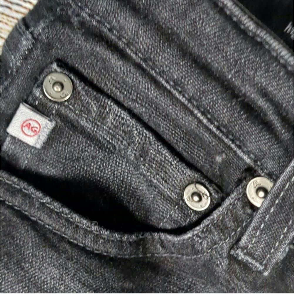 AG Adriano Goldschmied Ag Adriano Goldschmied Alexxis high rise straight jeans 23R Size 23" - 4 Thumbnail