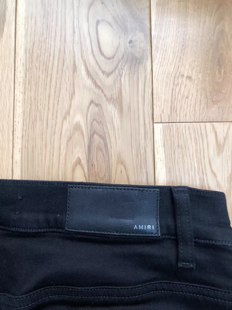 Amiri Amiri 17SS First Generation Cashew Flower Stitched Jeans 25 Size US 32 / EU 48 - 7 Thumbnail
