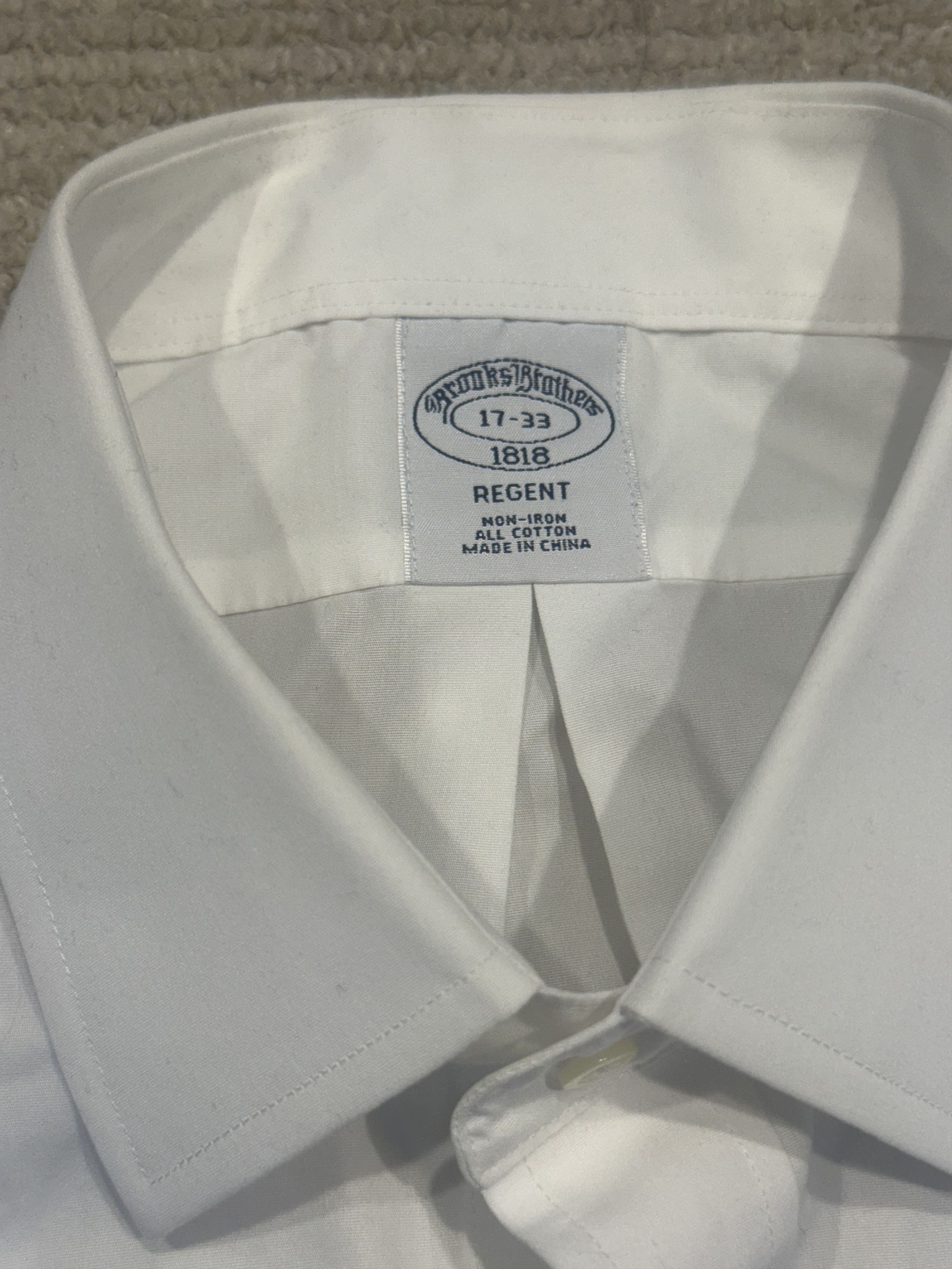 Brooks Brothers Brooks Brothers Button Up Shirt Size US L / EU 52-54 / 3 - 3 Thumbnail