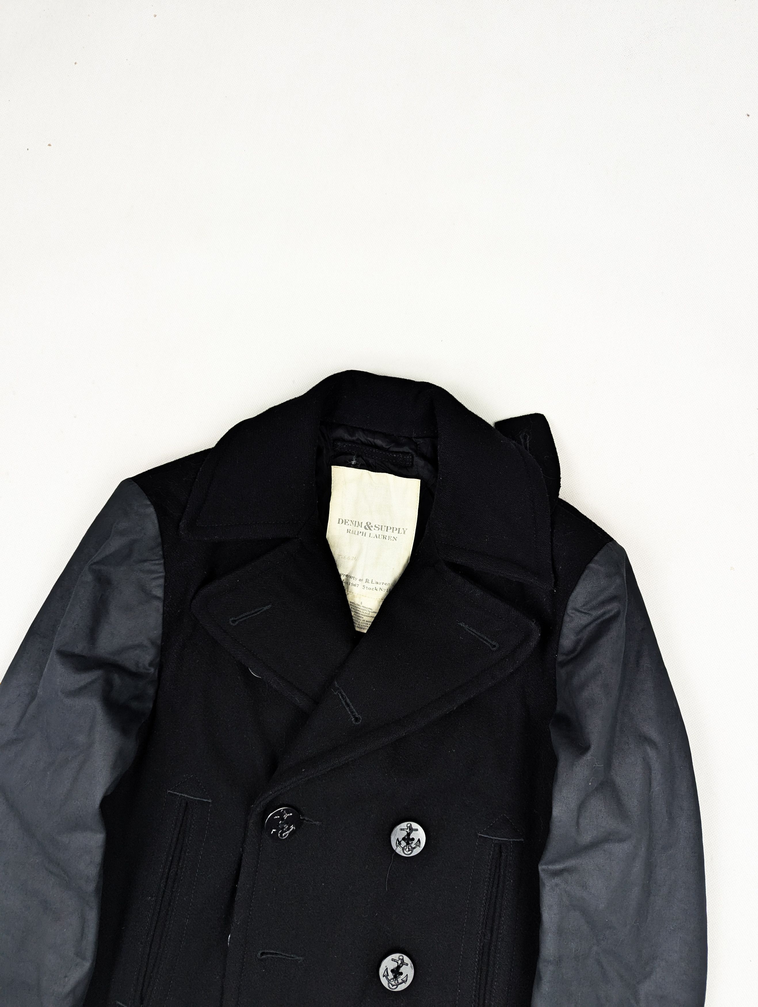 Polo Ralph Lauren Ralph lauren wool waxed black coat S Size US S / EU 44-46 / 1 - 2 Thumbnail