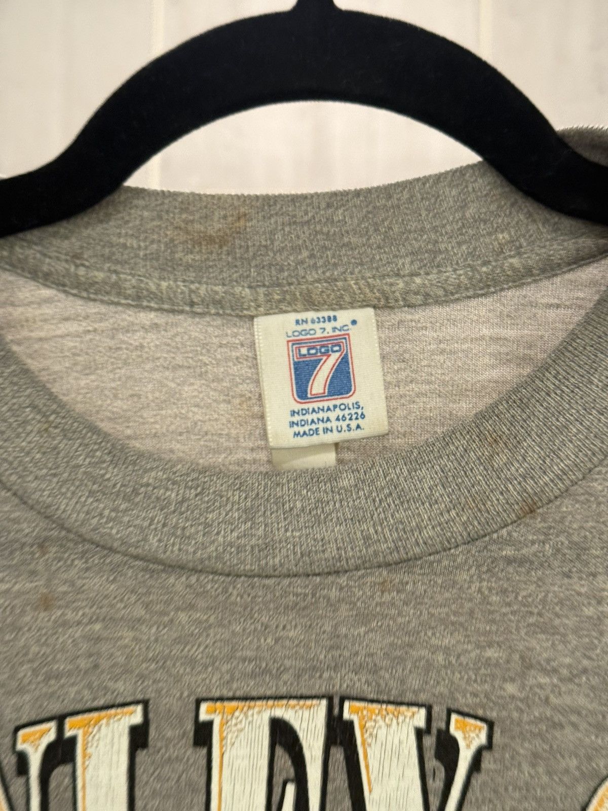 Logo 7 Vintage 1991 Pittsburgh Penguins Stanley Cup Champions Tee Size US M / EU 48-50 / 2 - 5 Thumbnail