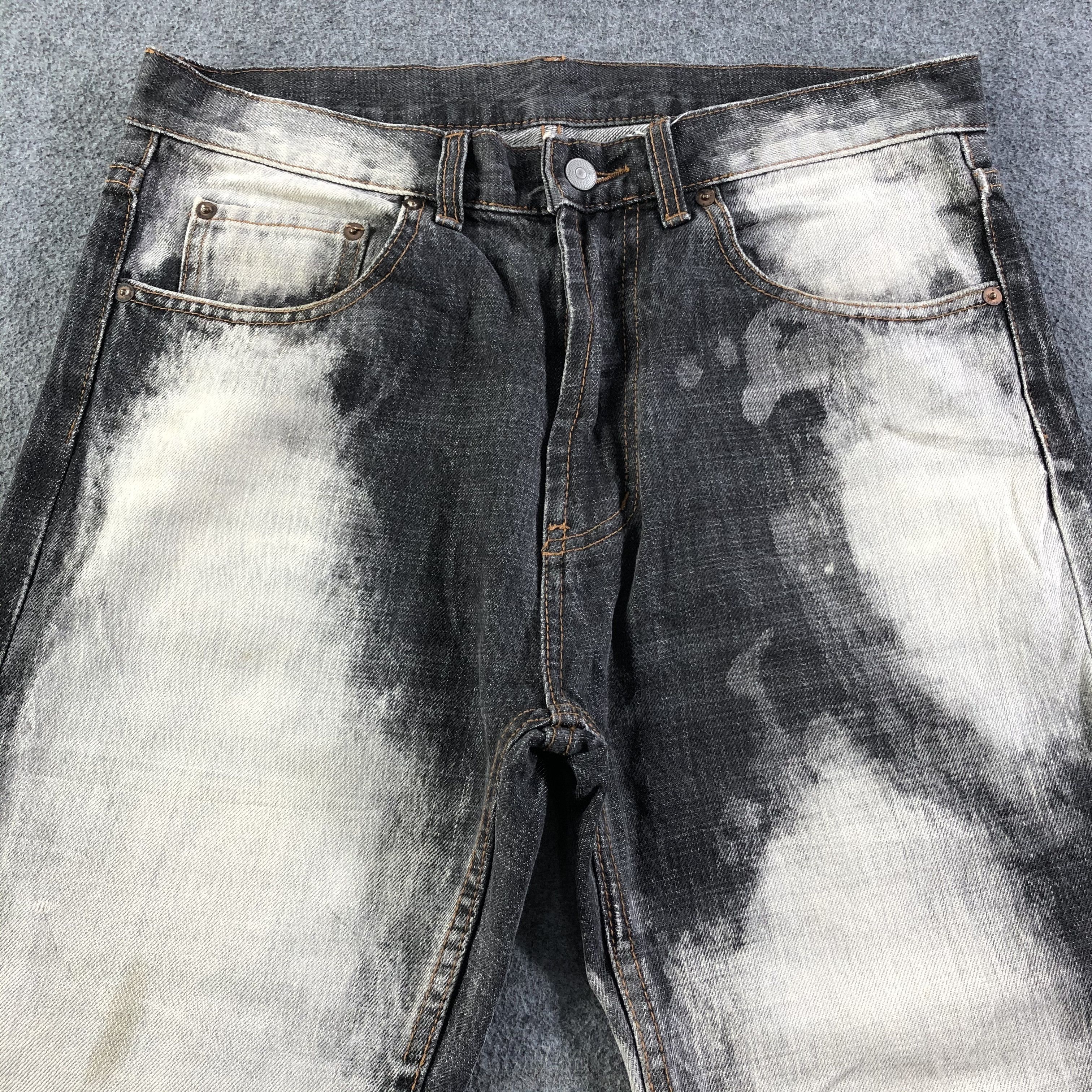 Japanese Brand × Vintage Vintage Japan Selvedge Gothic Jeans-J2950 Size US 33 - 3 Thumbnail