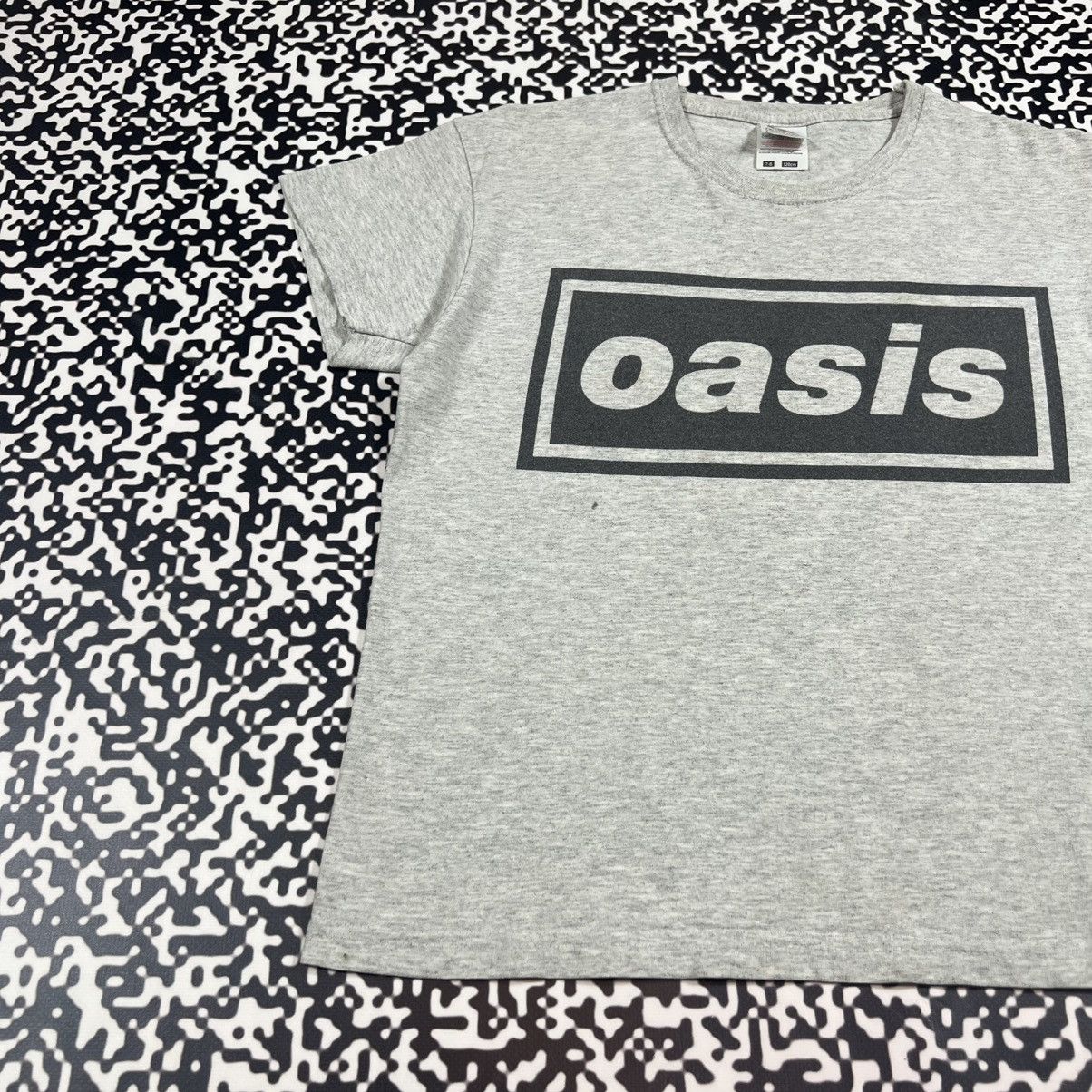 Band Tees Vintage Y2K Oasis Big Logo Band Rock Tour Crop T-shirt Size XS / US 0-2 / IT 36-38 - 3 Thumbnail
