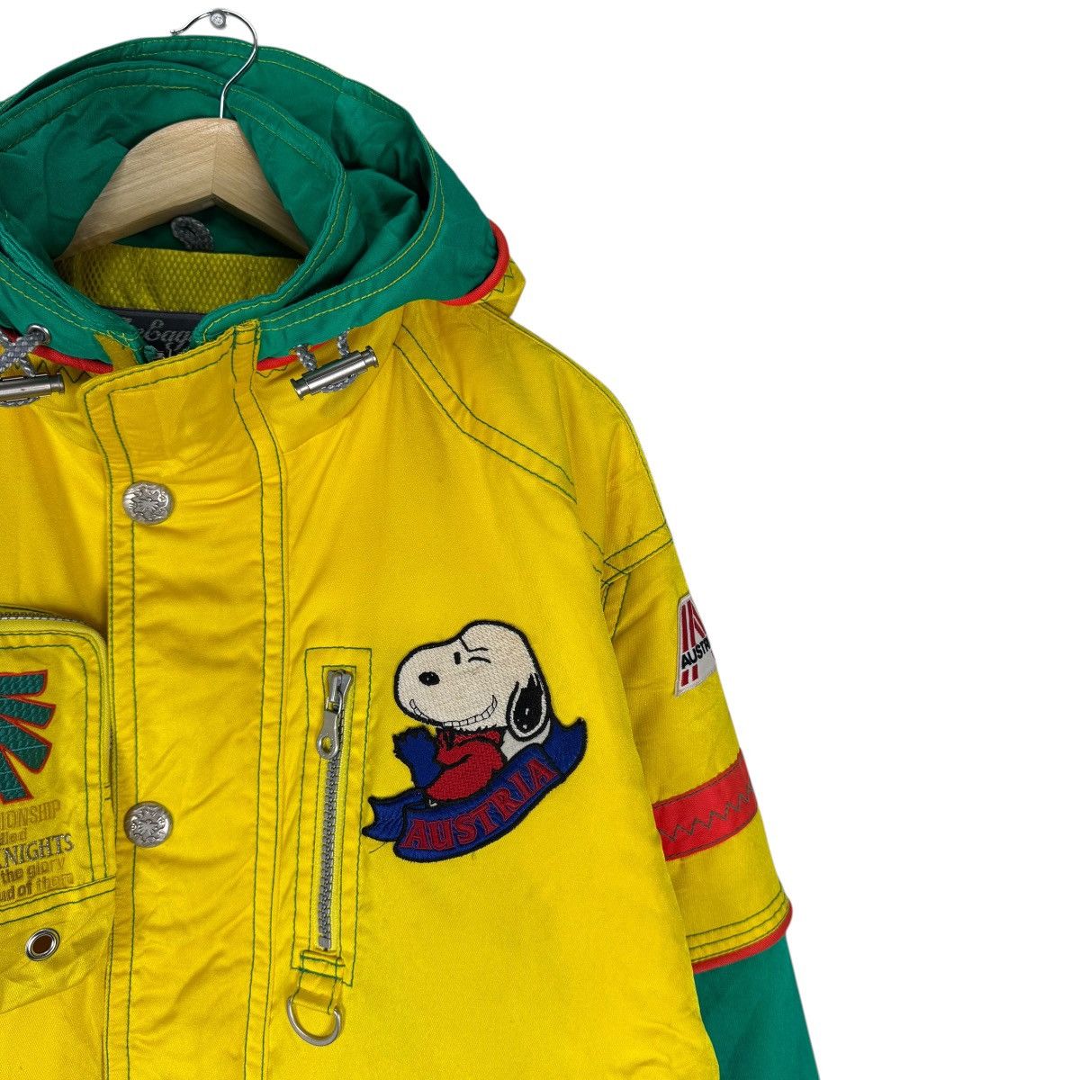 Goldwin SNOOPY AUSTRIA HOODIE JOE COOL SKI JACKET Size US S / EU 44-46 / 1 - 4 Thumbnail