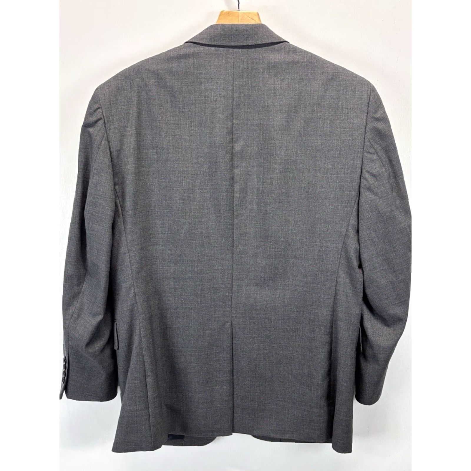 Jos. A. Bank Jos. A. Bank Gray Wool Blazer Jacket Mens 42S Short Business Size 42S - 3 Thumbnail
