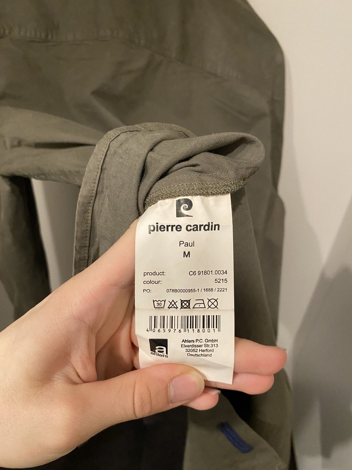 Pierre Cardin Pierre Cardin Work Shirt Size US M / EU 48-50 / 2 - 9 Thumbnail