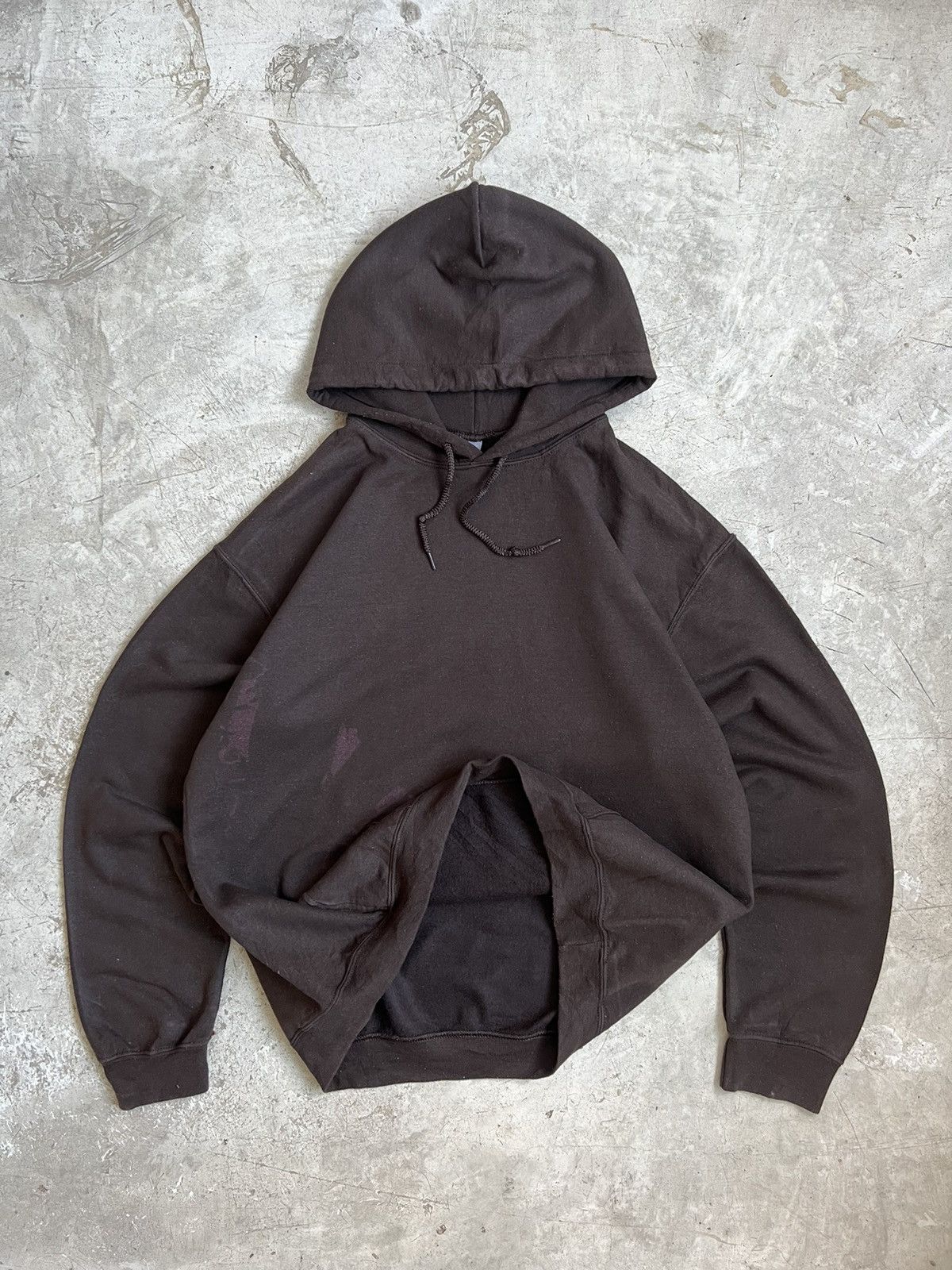 Russell Athletic × Vintage 🤎 Vintage Gildan Blank Hoodie Size US M / EU 48-50 / 2 - 8 Thumbnail
