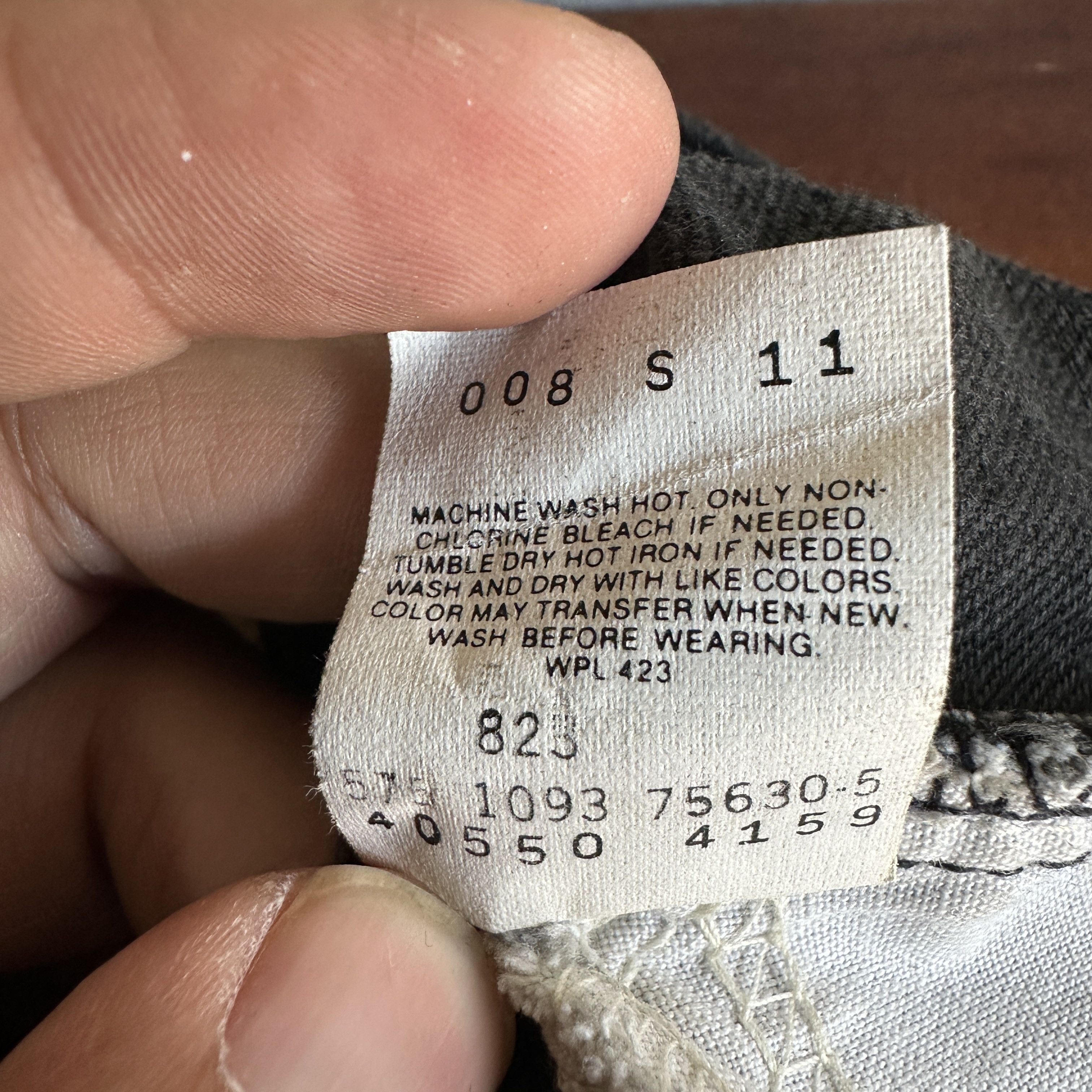 Levi's Vintage Levis 550 Jeans Men's Relaxed Orange Tab Made In USA Size US 29 - 10 Thumbnail