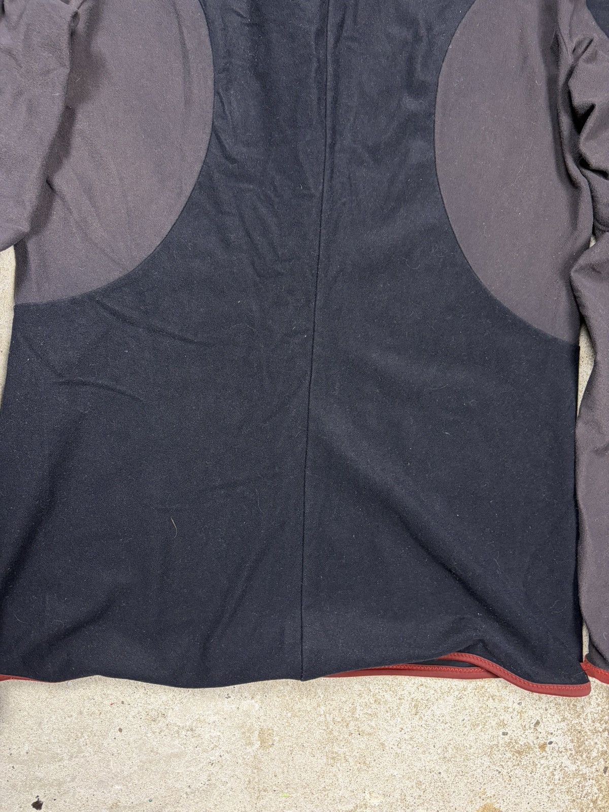 Prada Vintage 2000s Prada Linea Rossa Red Tab Half Zip Fleece Size S / US 4 / IT 40 - 17 Thumbnail