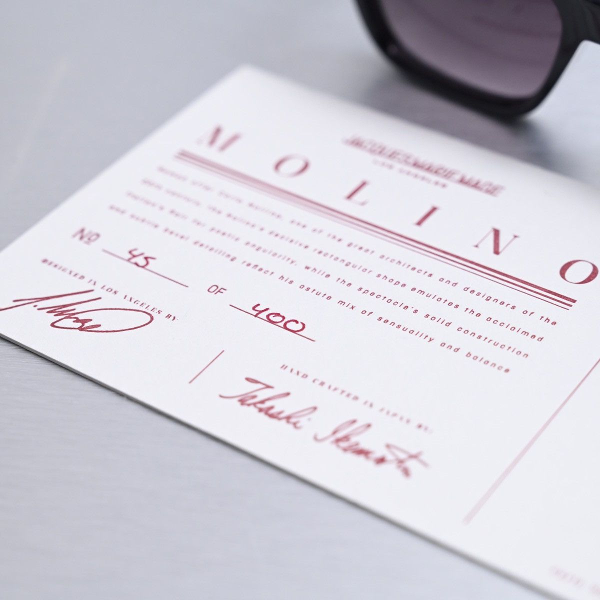 Jacques Marie Mage JACQUES MARIE MAGE JMM MOLINO SKYE RX SUNGLASSES Size ONE SIZE - 2 Thumbnail