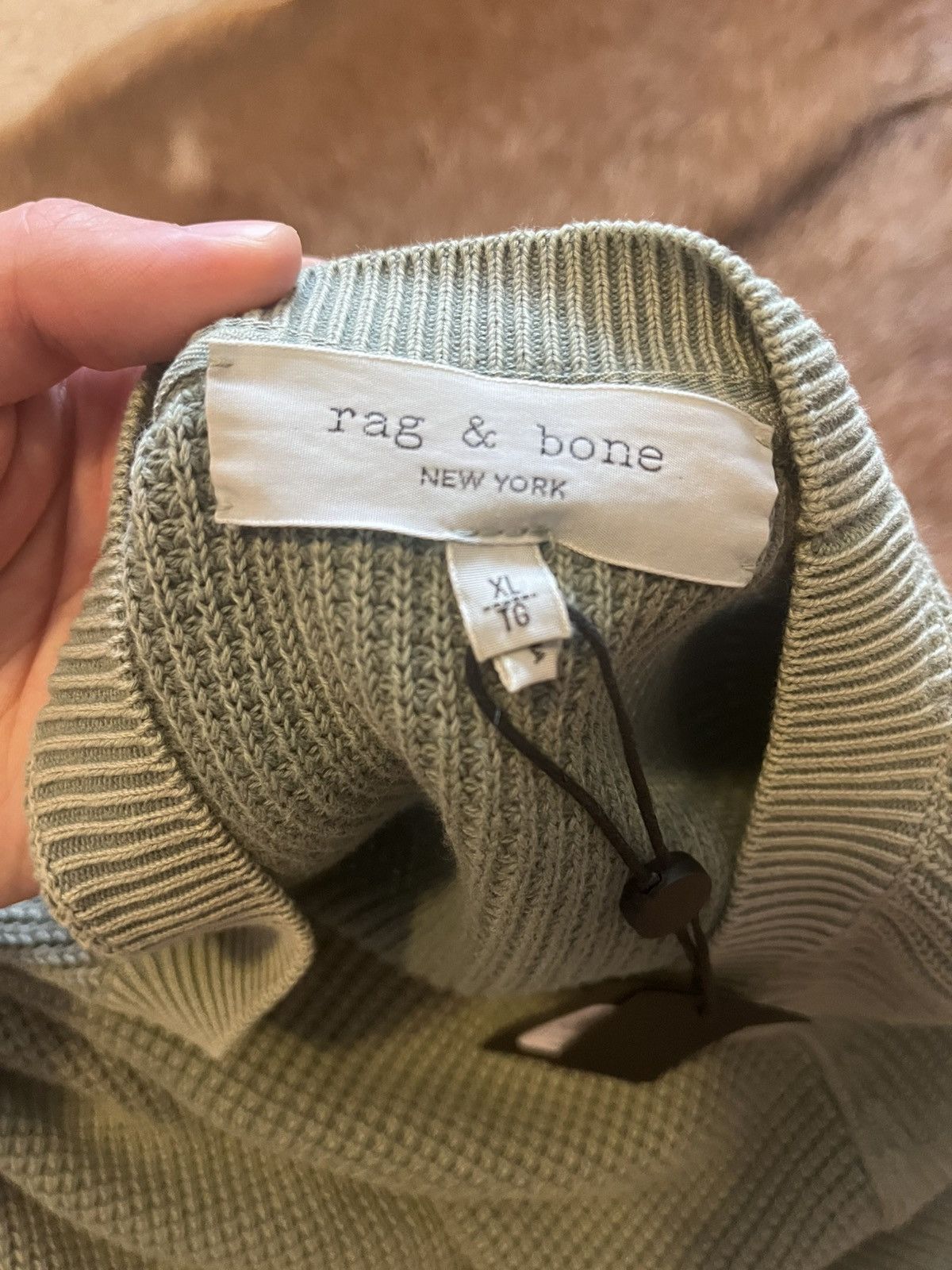 Rag & Bone Dexter mixed media crew Size US XL / EU 56 / 4 - 3 Thumbnail