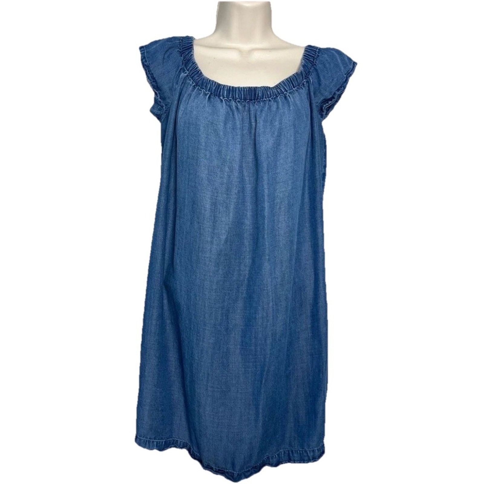 & Other Stories Cloth & Stone Tencel Tunic Sheath Shift Dress M A001024 Size M / US 6-8 / IT 42-44 - 1 Thumbnail