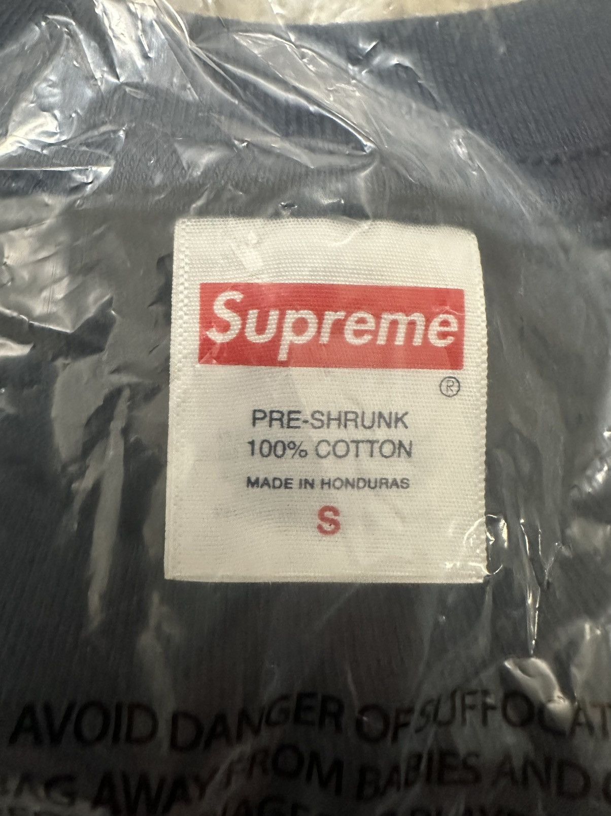 Supreme SUPREME FW25 DEVOTION TEE NAVY SMALL Size US S / EU 44-46 / 1 - 3 Thumbnail