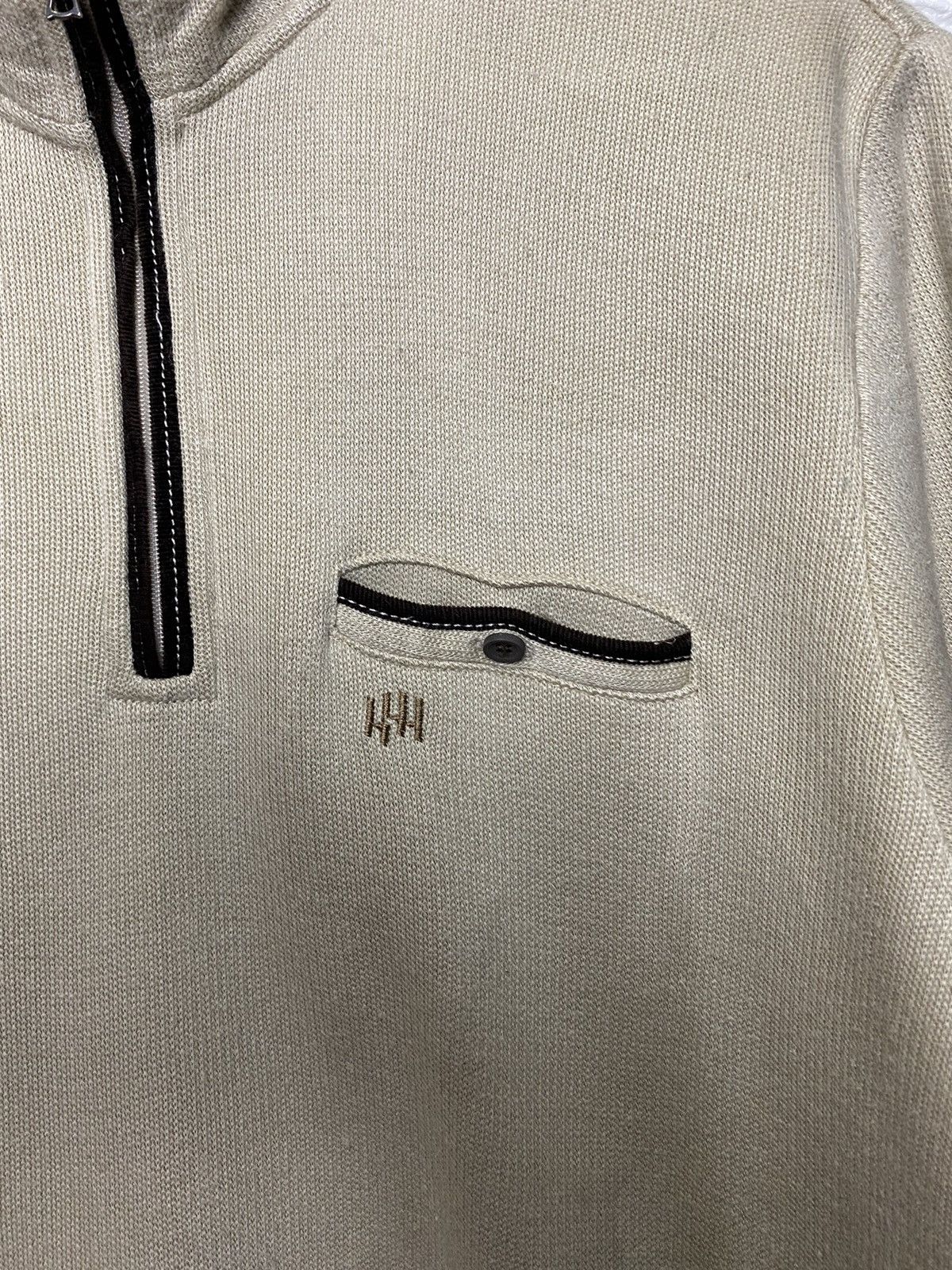 Japanese Brand × Kansai Yamamoto × Vintage KANSAI YAMAMOTO Sweater Half Zip Long Sleeve Size US M / EU 48-50 / 2 - 4 Thumbnail