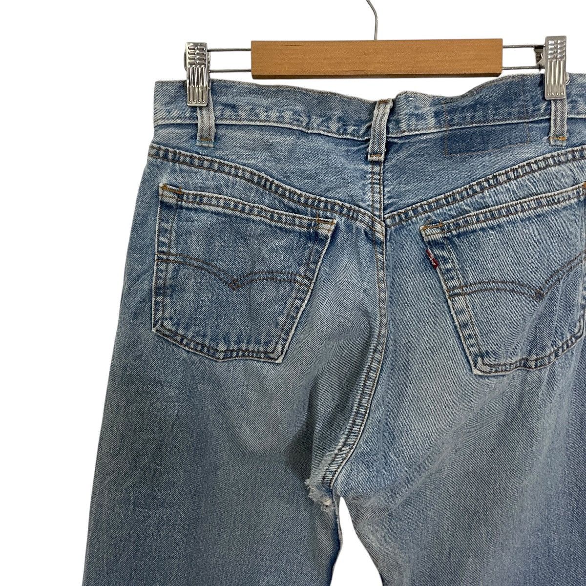 Levi's Vintage 80s Levis Lot 501 Button 50 Distressed Denim Size US 29 - 11 Thumbnail