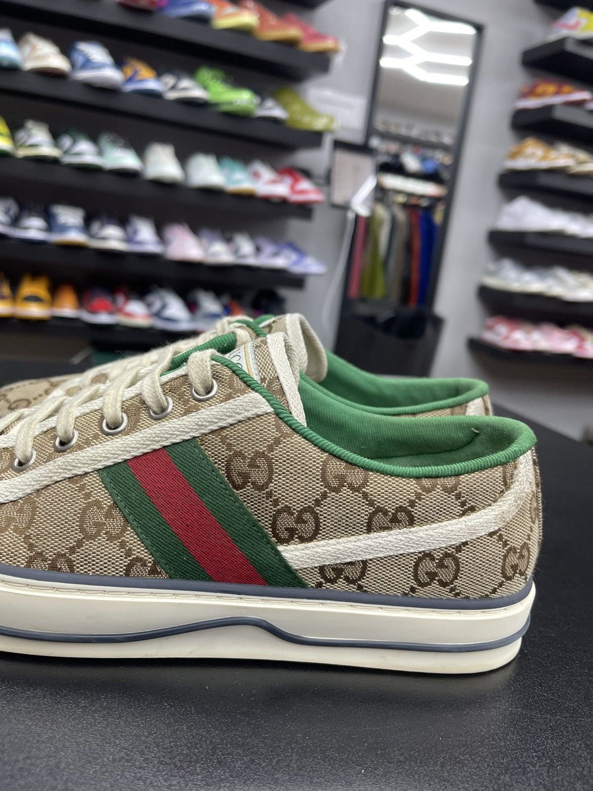 Gucci Size 38.5G/8.5 - Gucci Low Top Tennis 1977 Sneakers Size US 8.5 / IT 38.5 - 5 Thumbnail