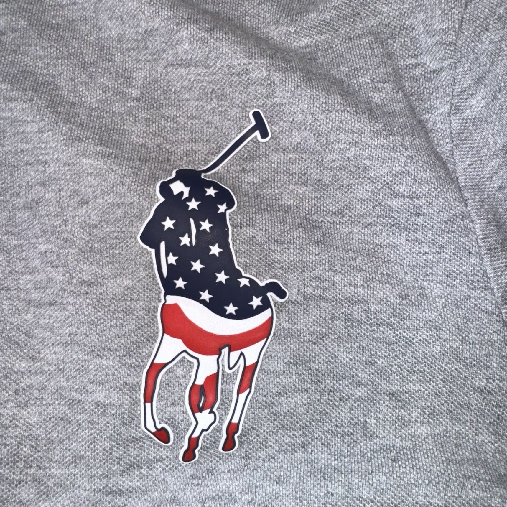 Polo Ralph Lauren Polo Ralph Lauren Shirt Mens Large Red White Blue Big Pony Short Sleeve Polo Size US L / EU 52-54 / 3 - 2 Thumbnail