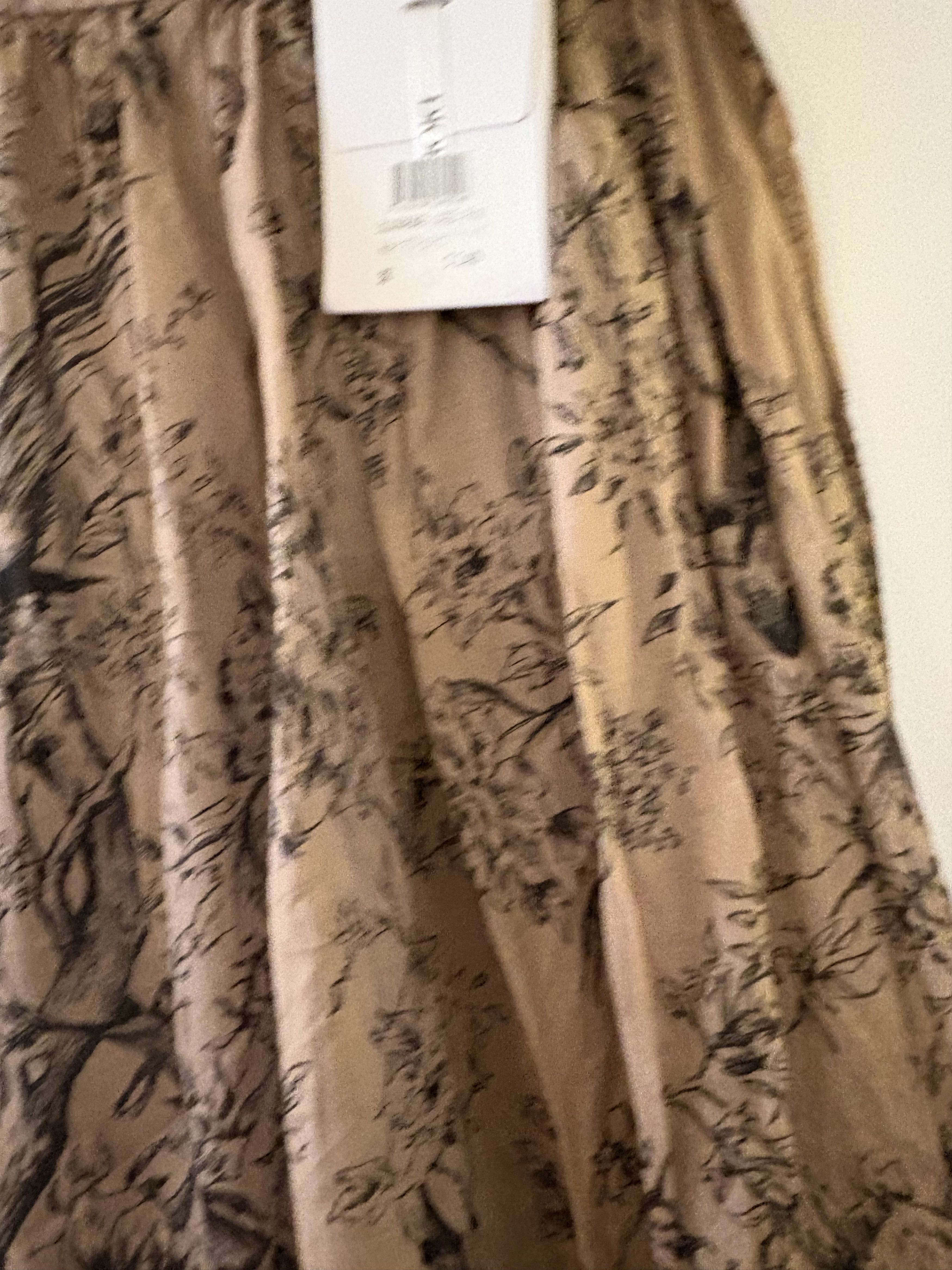Dior DIOR Floral Midi Length Skirt in Brown SZ 6 NWT MSRP $2400 Size 28" / US 6 / IT 42 - 10 Thumbnail
