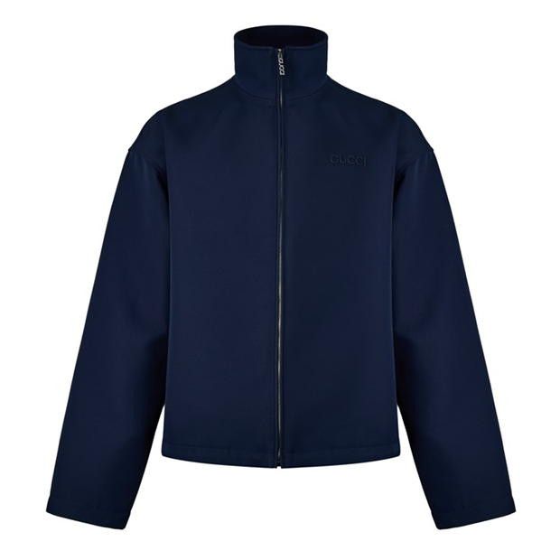 GUCCI Zip Jacket With Logo Embroidery