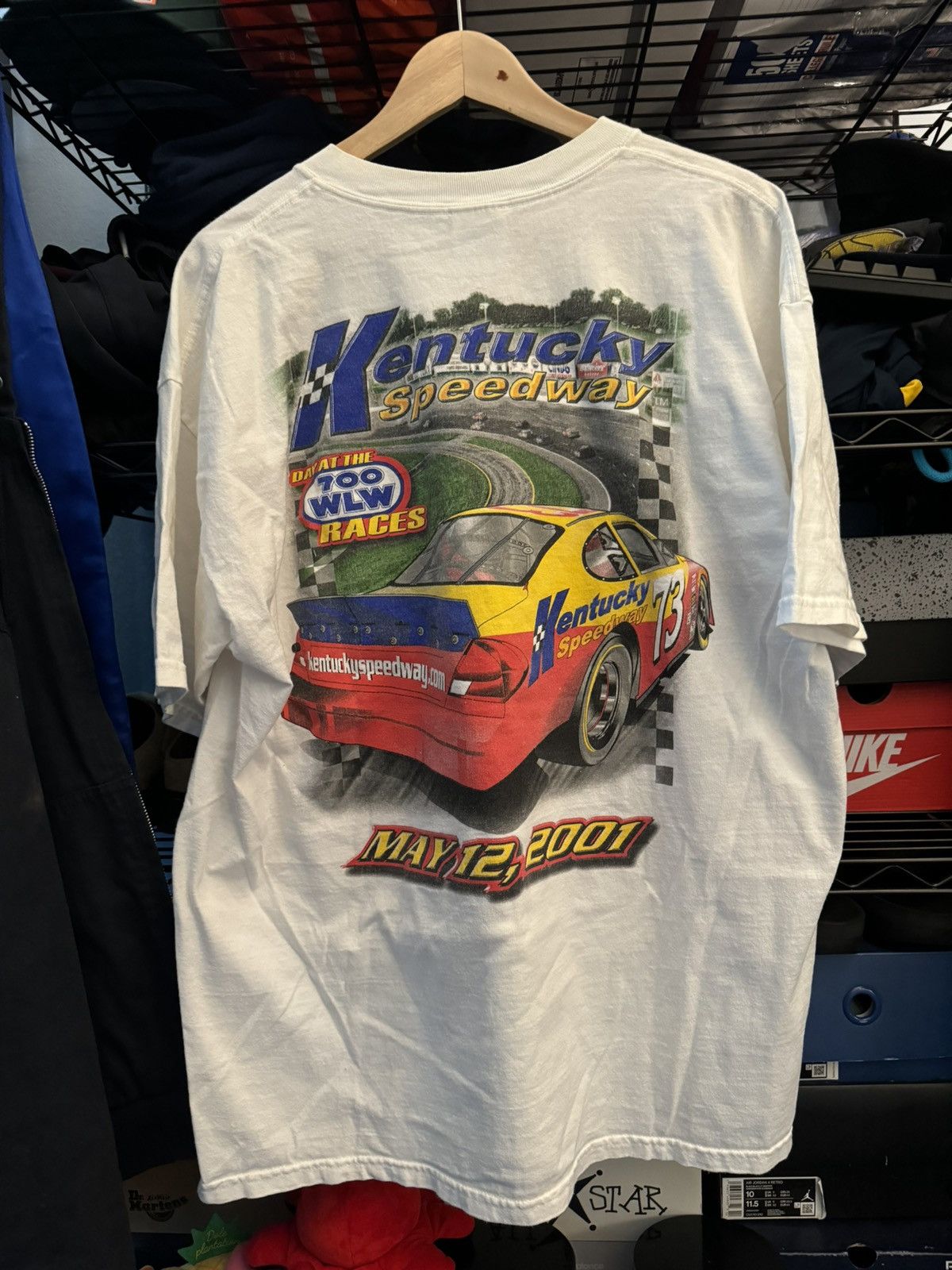 NASCAR × Vintage Vintage Nascar Kentucky Speedway Tee Size US XL / EU 56 / 4 - 6 Thumbnail