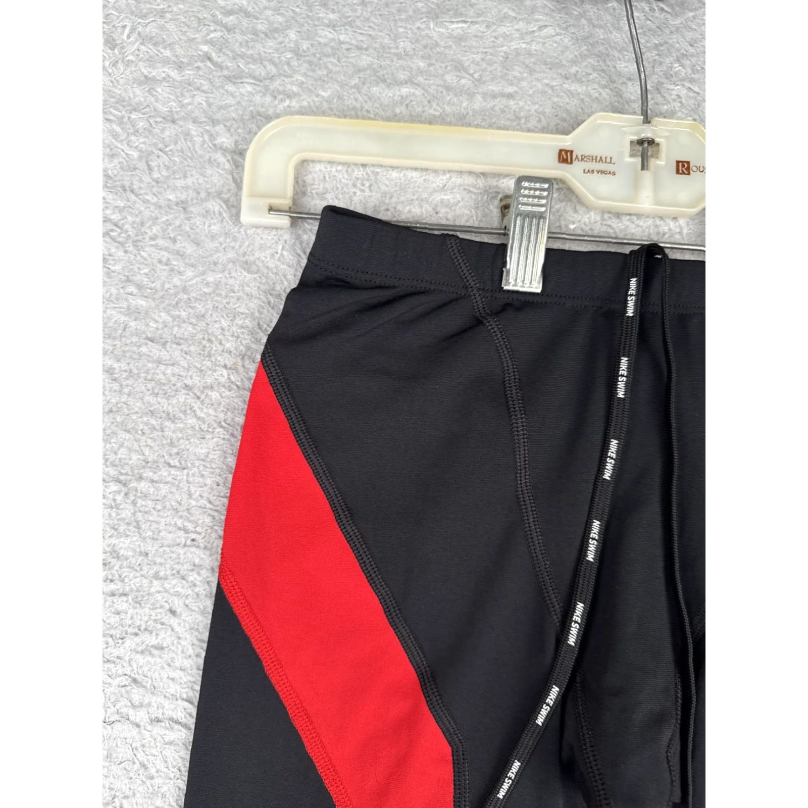 Nike Nike Swim Bottoms Mens 30 Black Colorblock Jammer Compression Drawstring Size US 30 / EU 46 - 4 Thumbnail