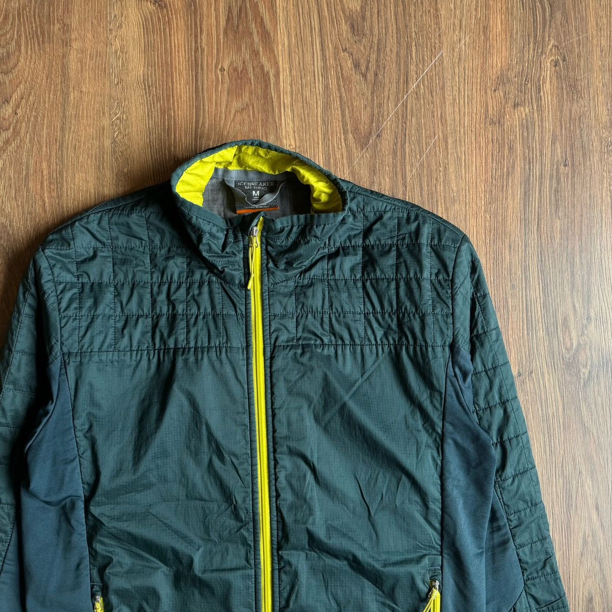 Icebreaker Icebreaker Jacket Green Merinoloft Puffer Jacket Full Zip Size US M / EU 48-50 / 2 - 2 Thumbnail