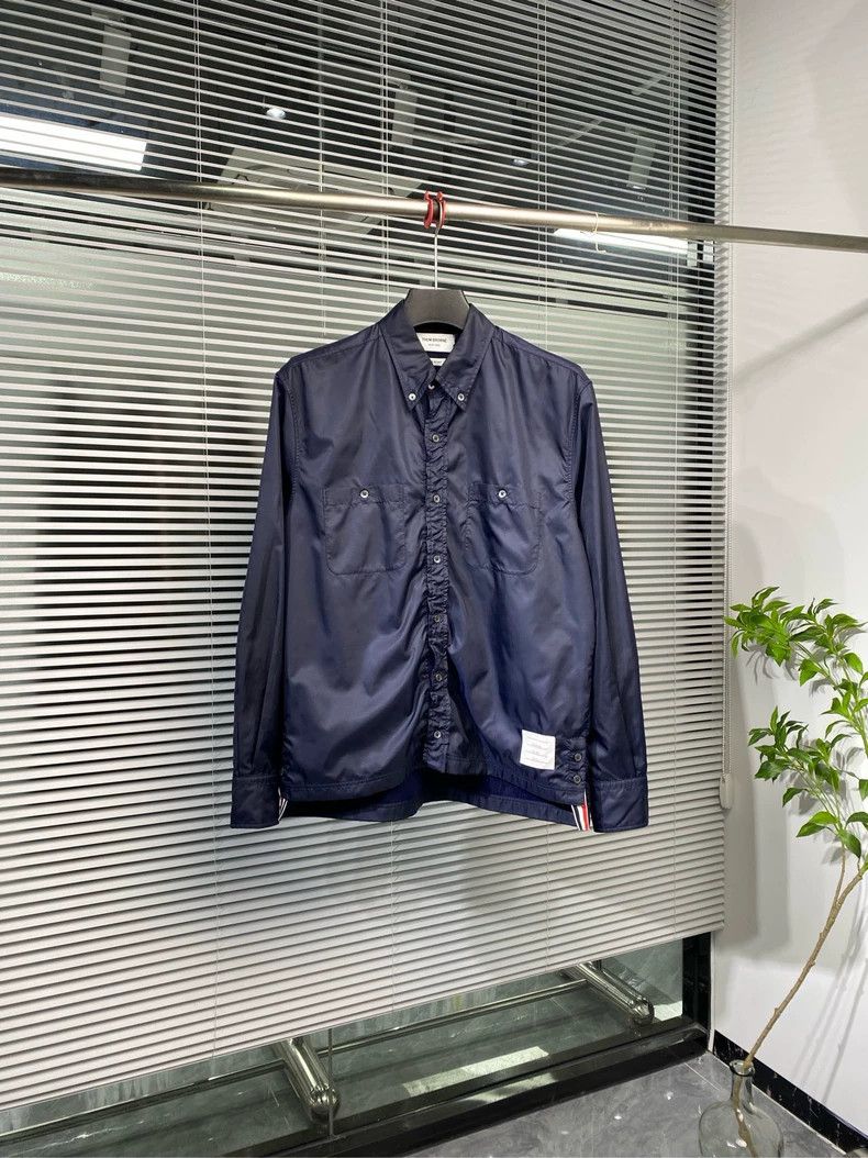 Thom Browne Thom Browne Lapel Pocket Long-sleeve Jacket - dmc Size US M / EU 48-50 / 2 - 1 Thumbnail