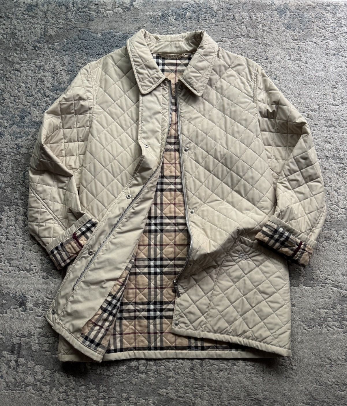 Burberry Burberry Quilted Nova Check Jacket Size 38 Size XS / US 0-2 / IT 36-38 - 6 Thumbnail
