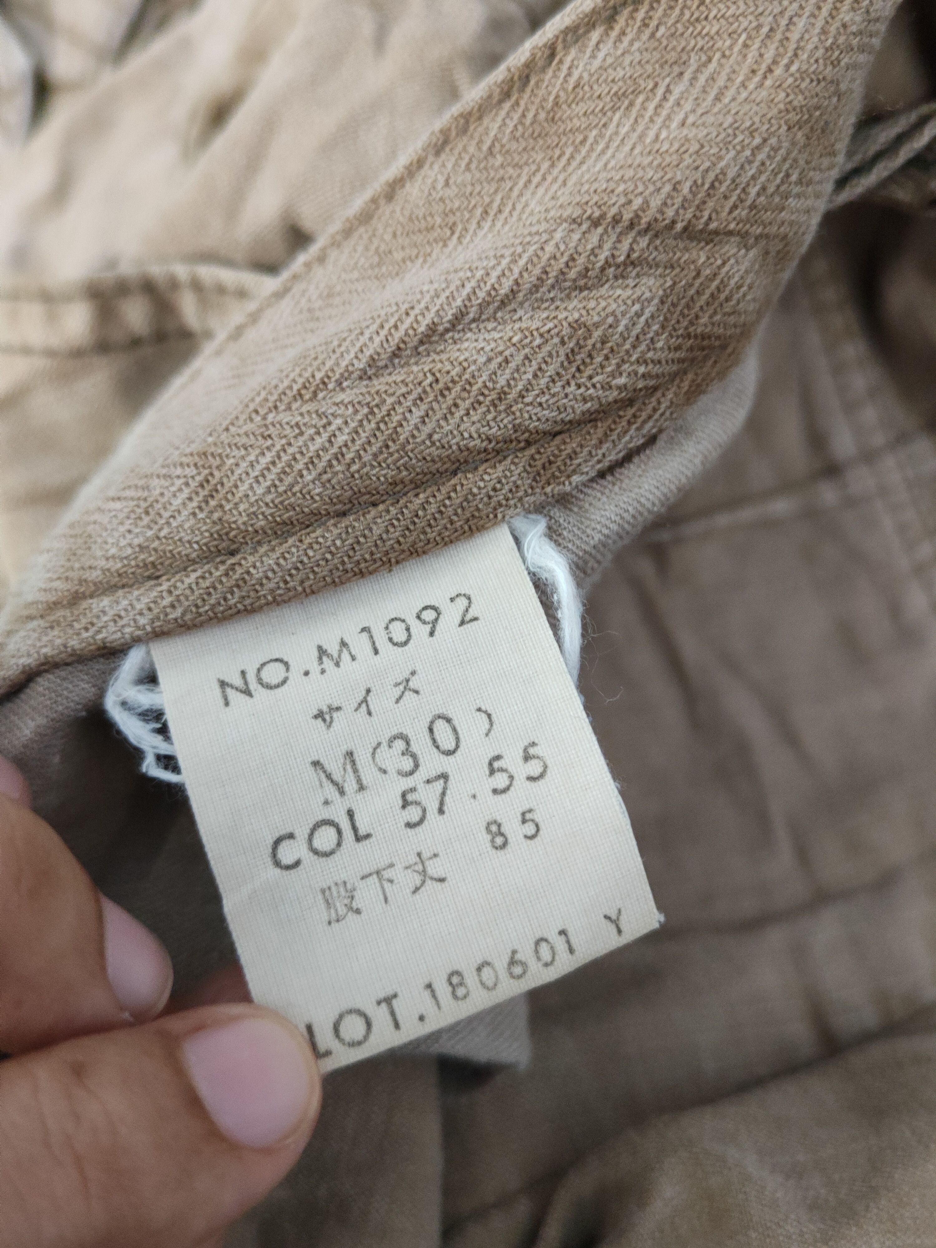 Japanese Brand DL Surplus Brown Multipocket Tactical Cargo Pants #S2444 Size US 30 / EU 46 - 14 Thumbnail