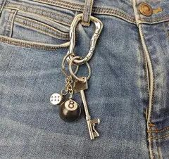 Jewelry STEAL! Y2K Punk Spikes Wallet Keychain Size ONE SIZE - 6 Thumbnail
