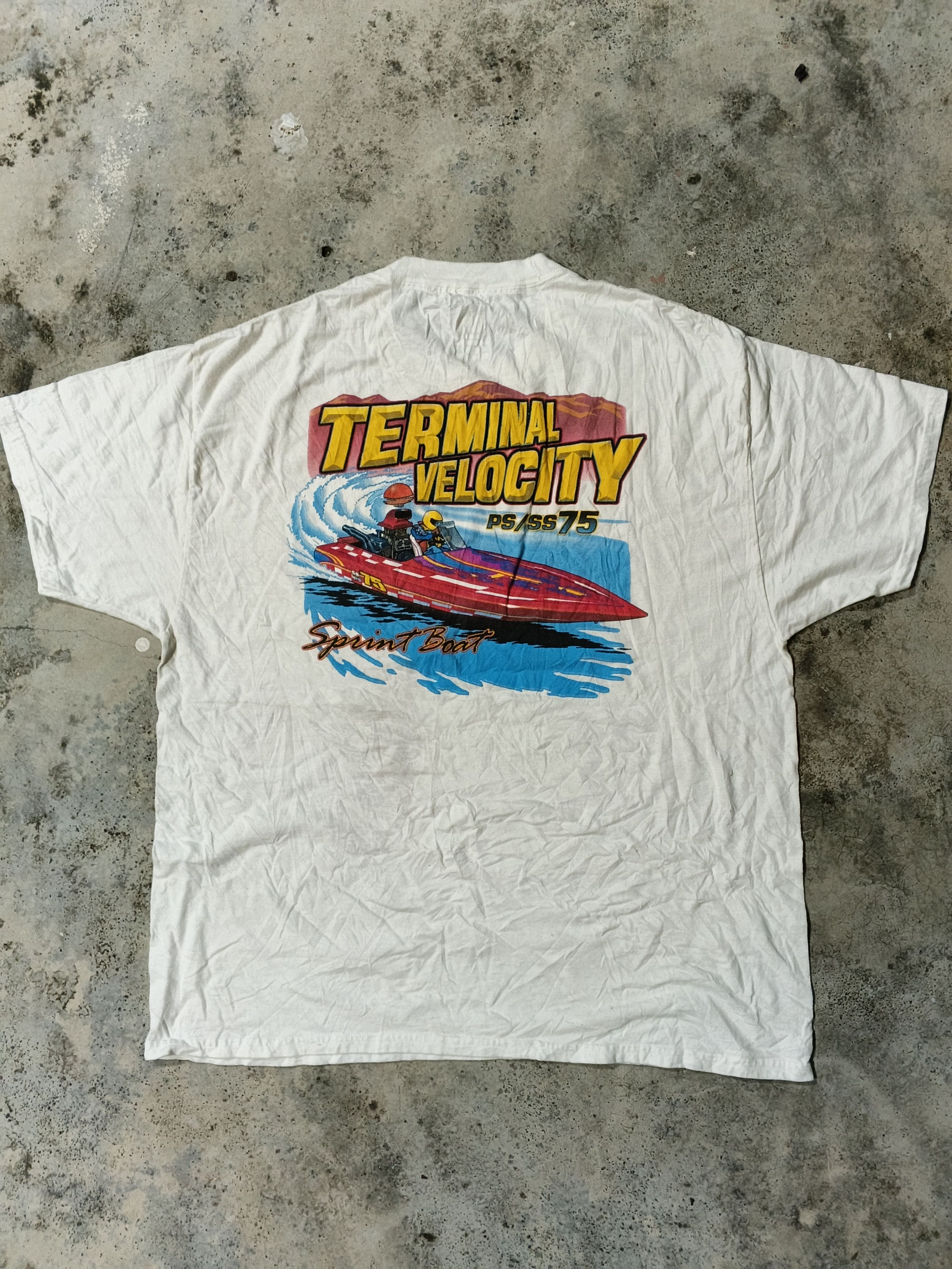Hanes Vintage Terminal Velocity Sprint Boat Size XL Size US XL / EU 56 / 4 - 1 Thumbnail