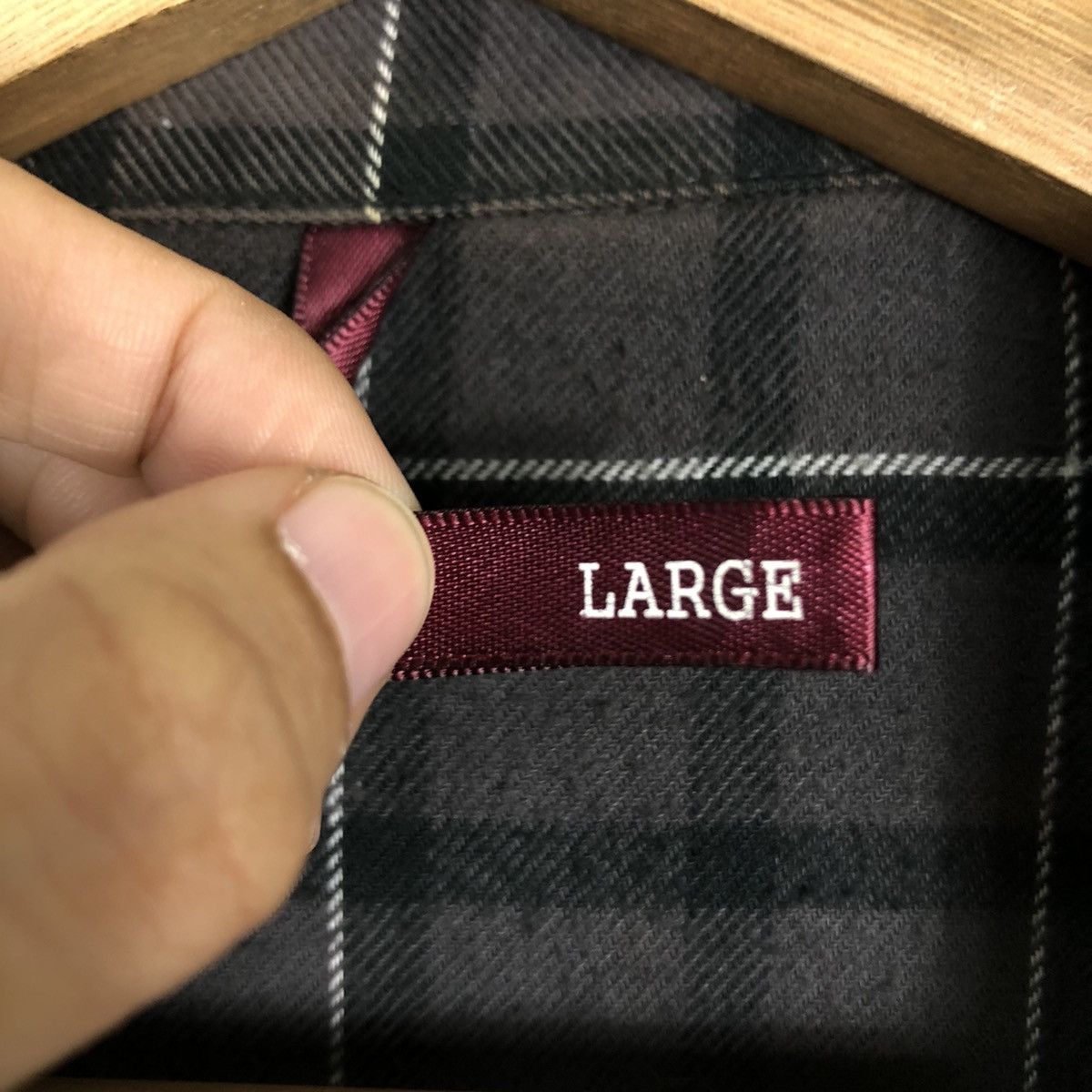 Hysteric Glamour 🔥Double Breast Biker Jacket Tartan Design Japan Made Sadri Size US L / EU 52-54 / 3 - 12 Thumbnail